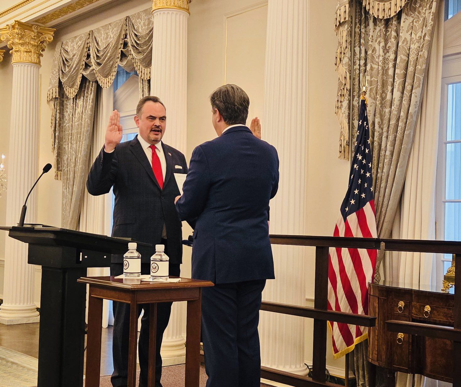 Brent Christensen takes oath as US ambassador to Bangladesh