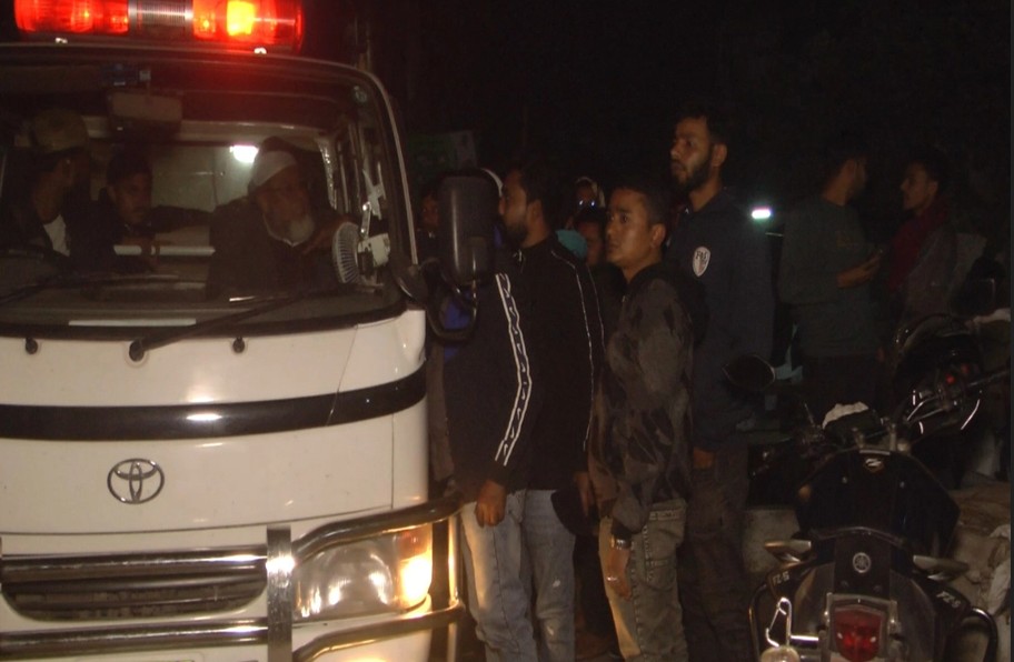 Jailed BCL leader bids final farewell to wife, infant son at Jashore prison