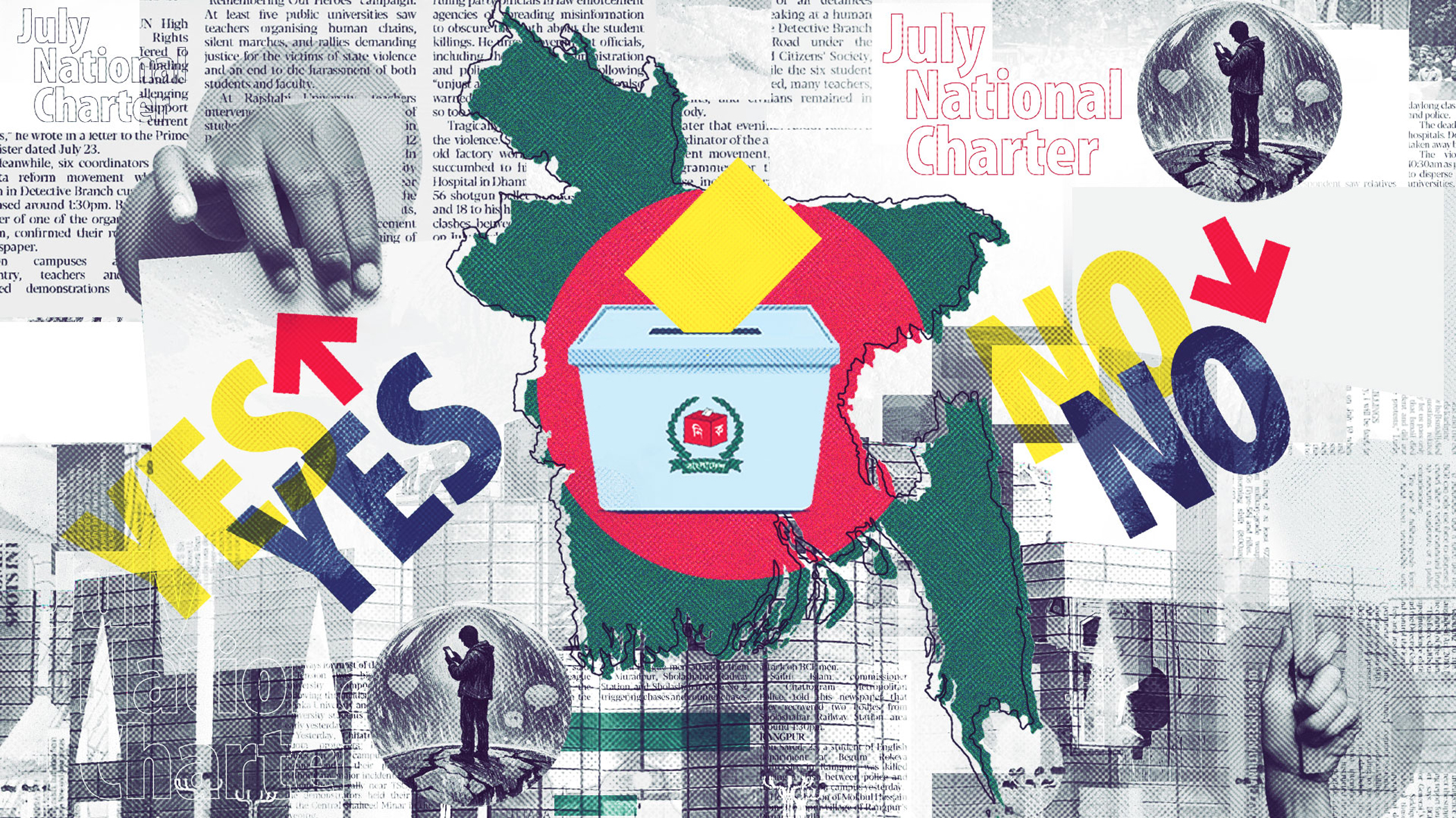 Yes, no and 'confused': A closer look at the July charter as the referendum nears