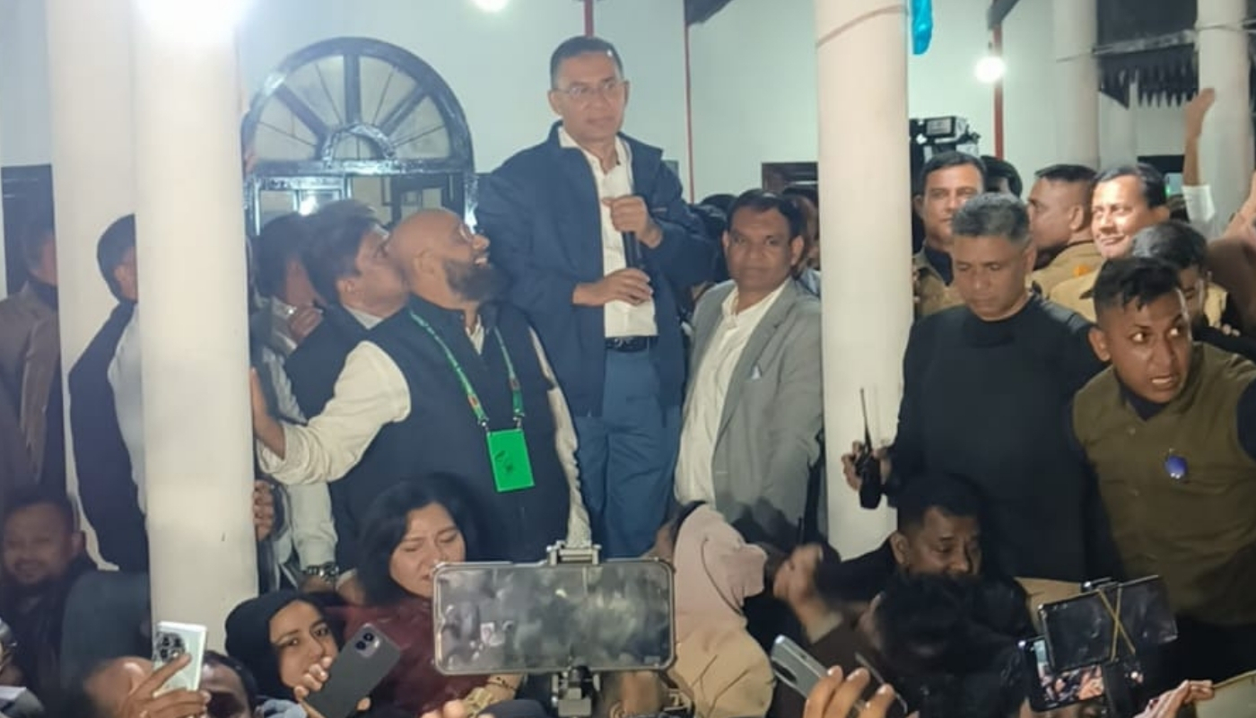 Tarique Rahman launches official election campaign from Sylhet