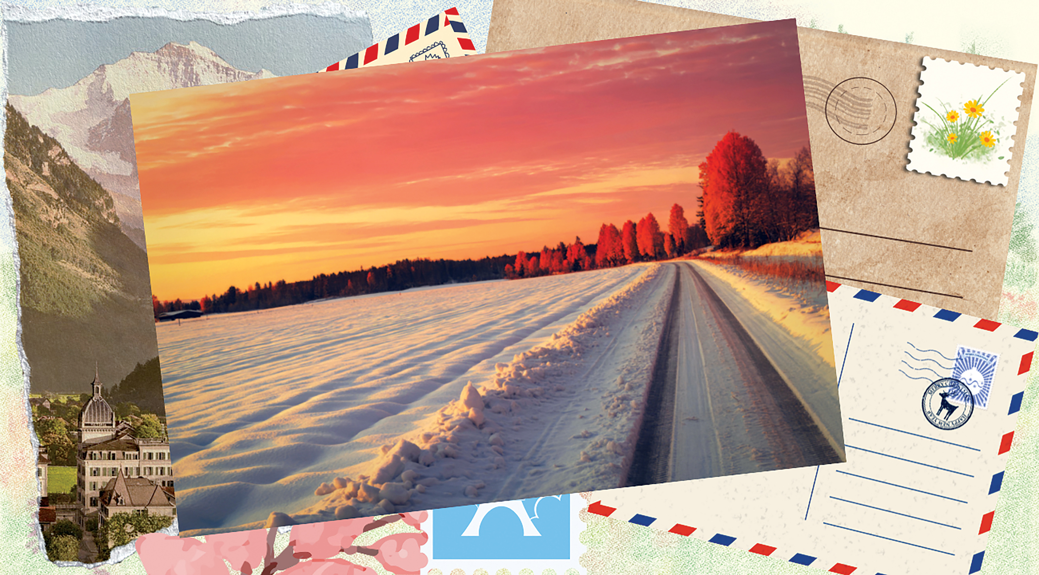 From autumn to winter in the northeast England