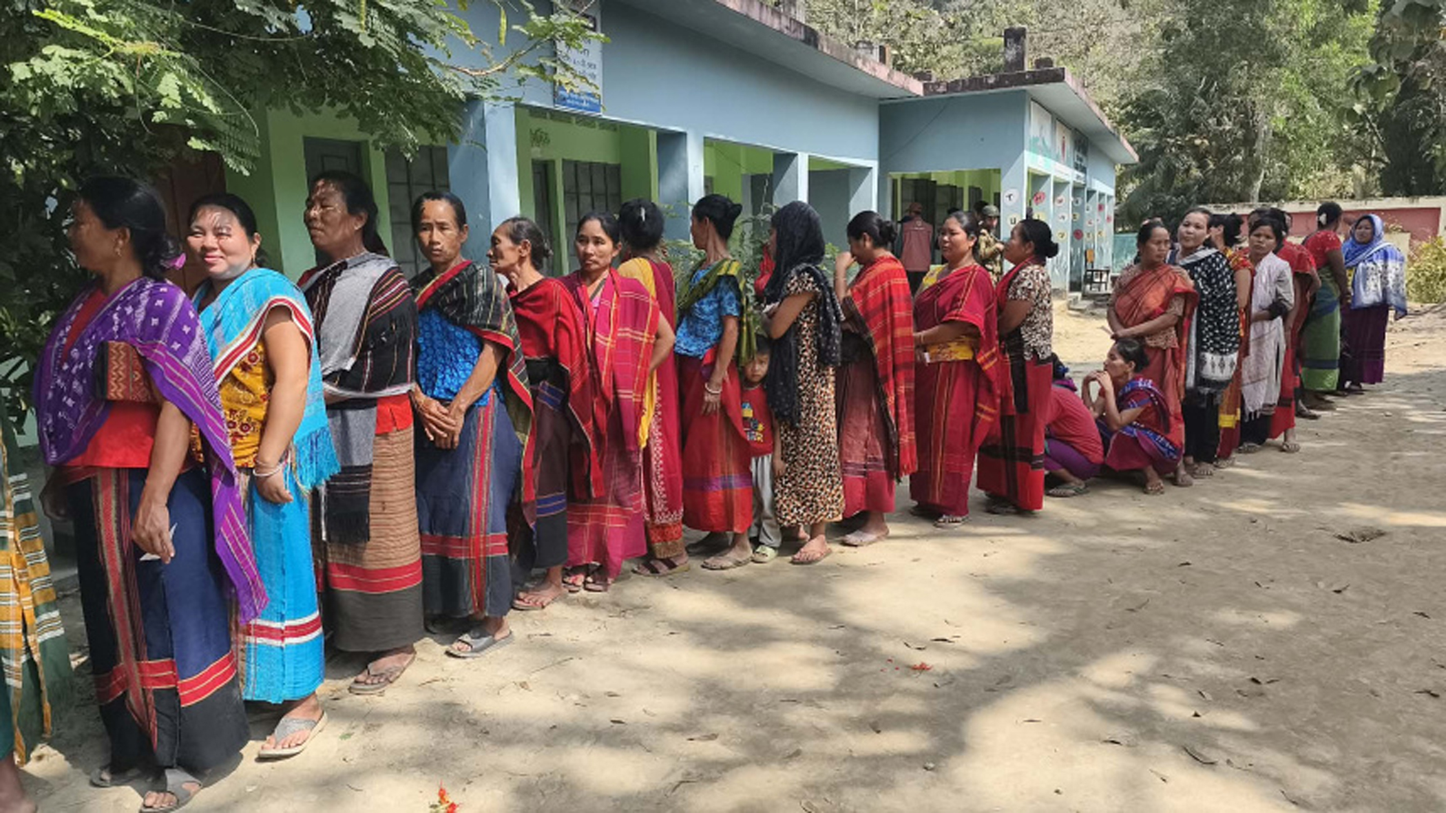 Voting held peacefully in three hill districts