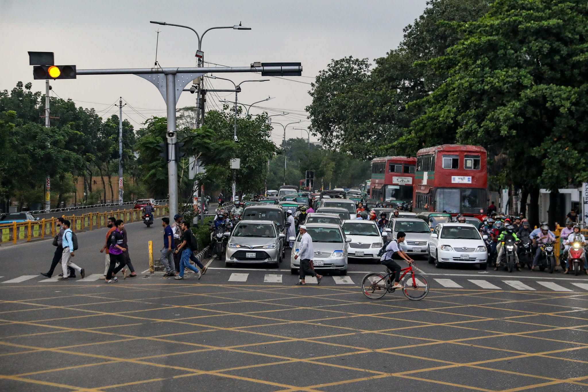 The cameras are watching: Dhaka’s drivers and bikers are finally following rules