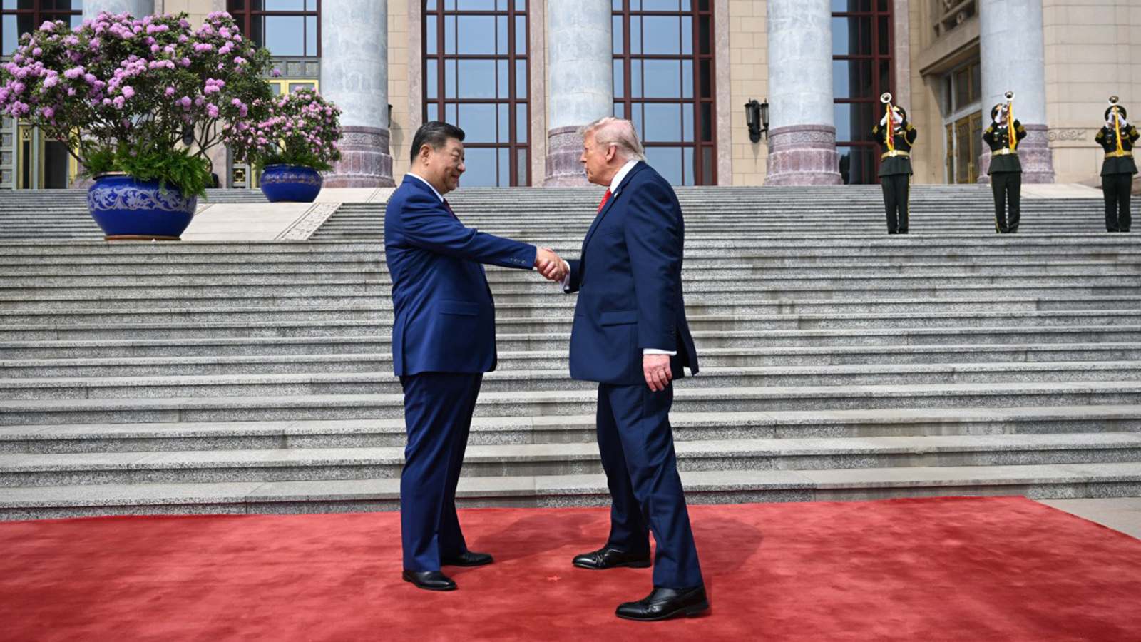 Trump heralds 'fantastic future' for US-China as talks with Xi begin