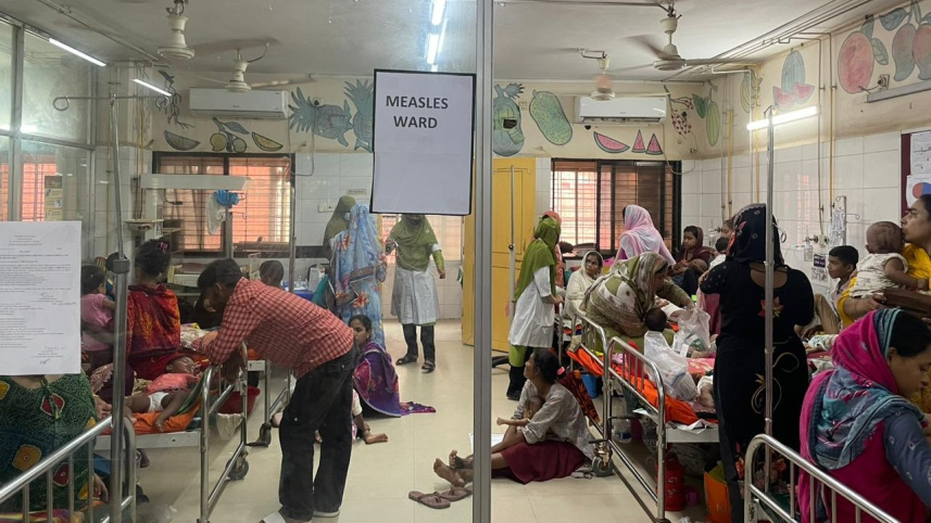 DGHS orders private hospitals to admit measles patients