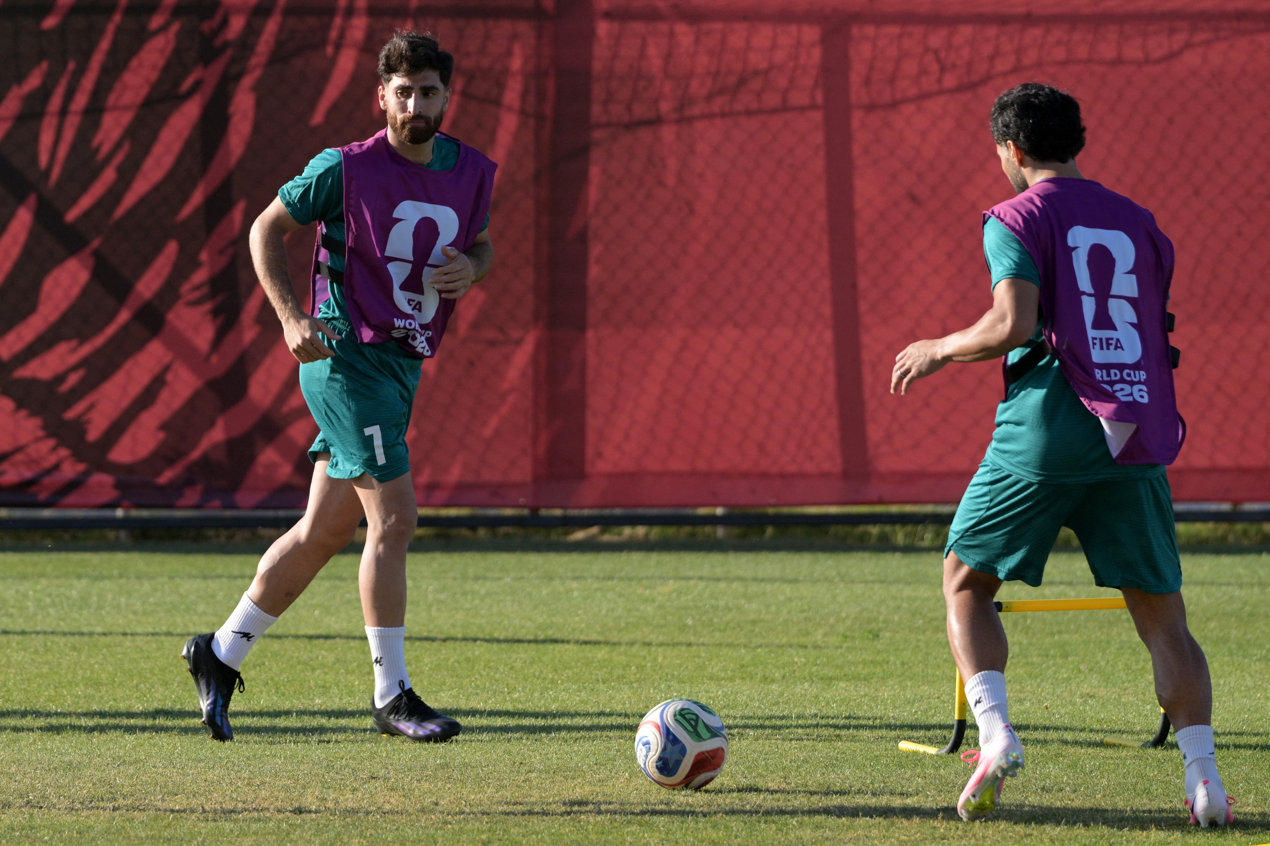‘Situation back home affects the team, but we talk with our feet’