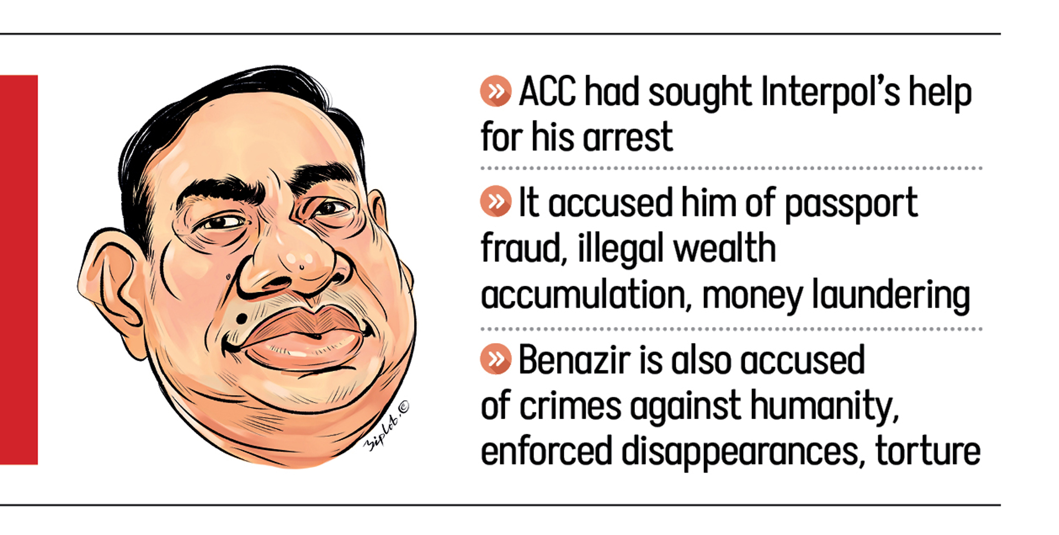 Ex-IGP Benazir arrested in Dubai