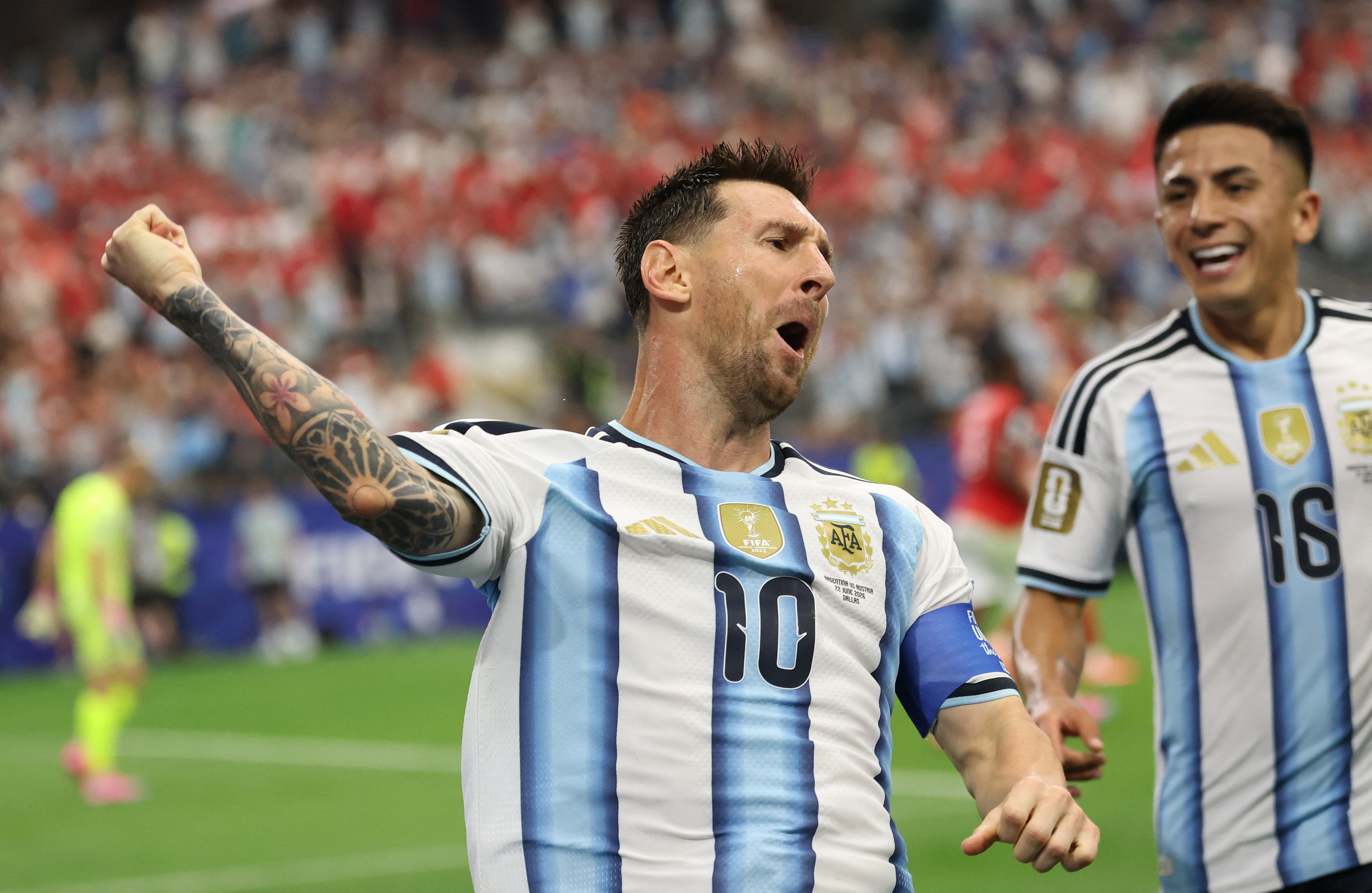 Messi breaks all-time World Cup record with 17th Goal