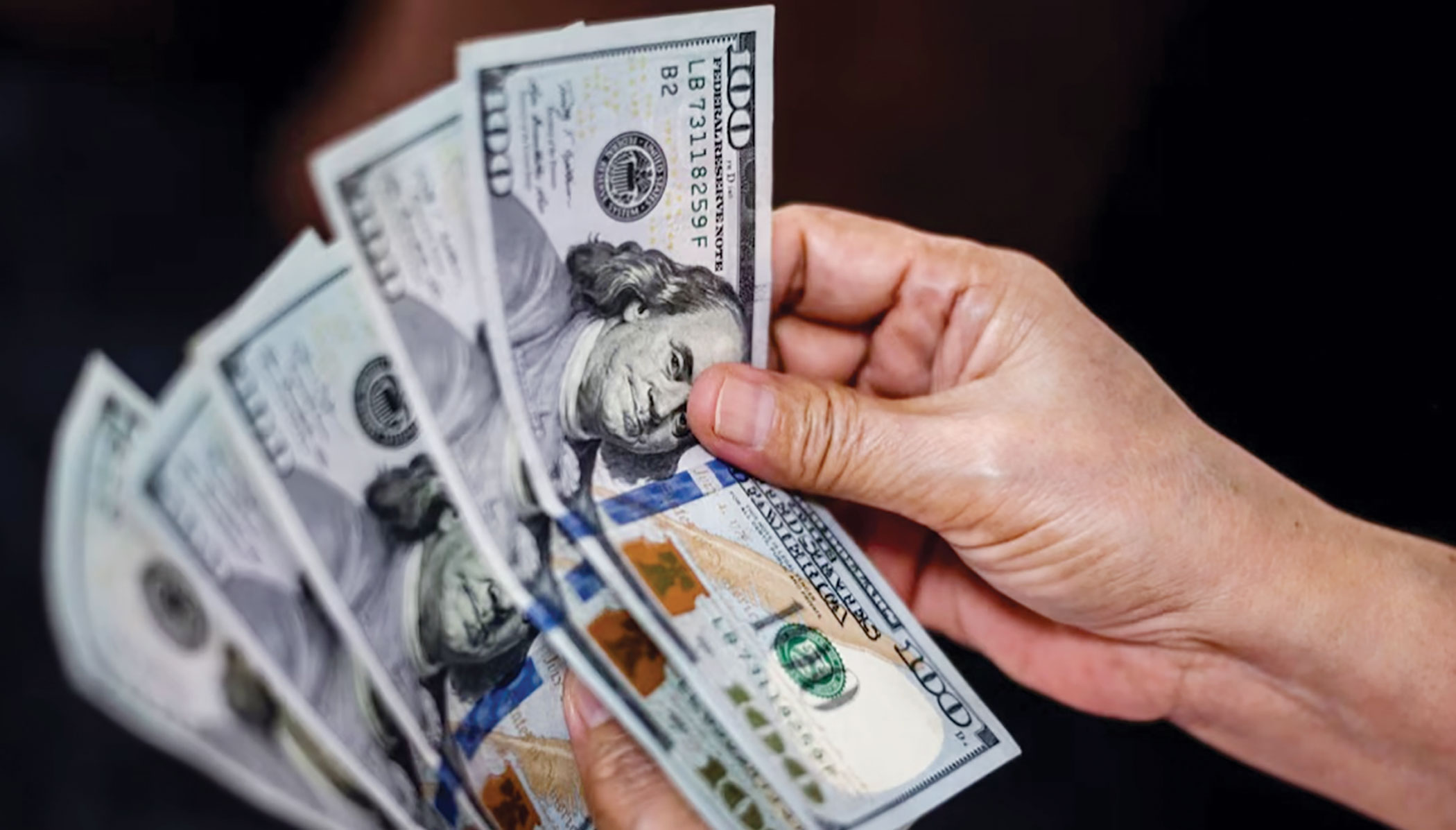Dollar around one-week high