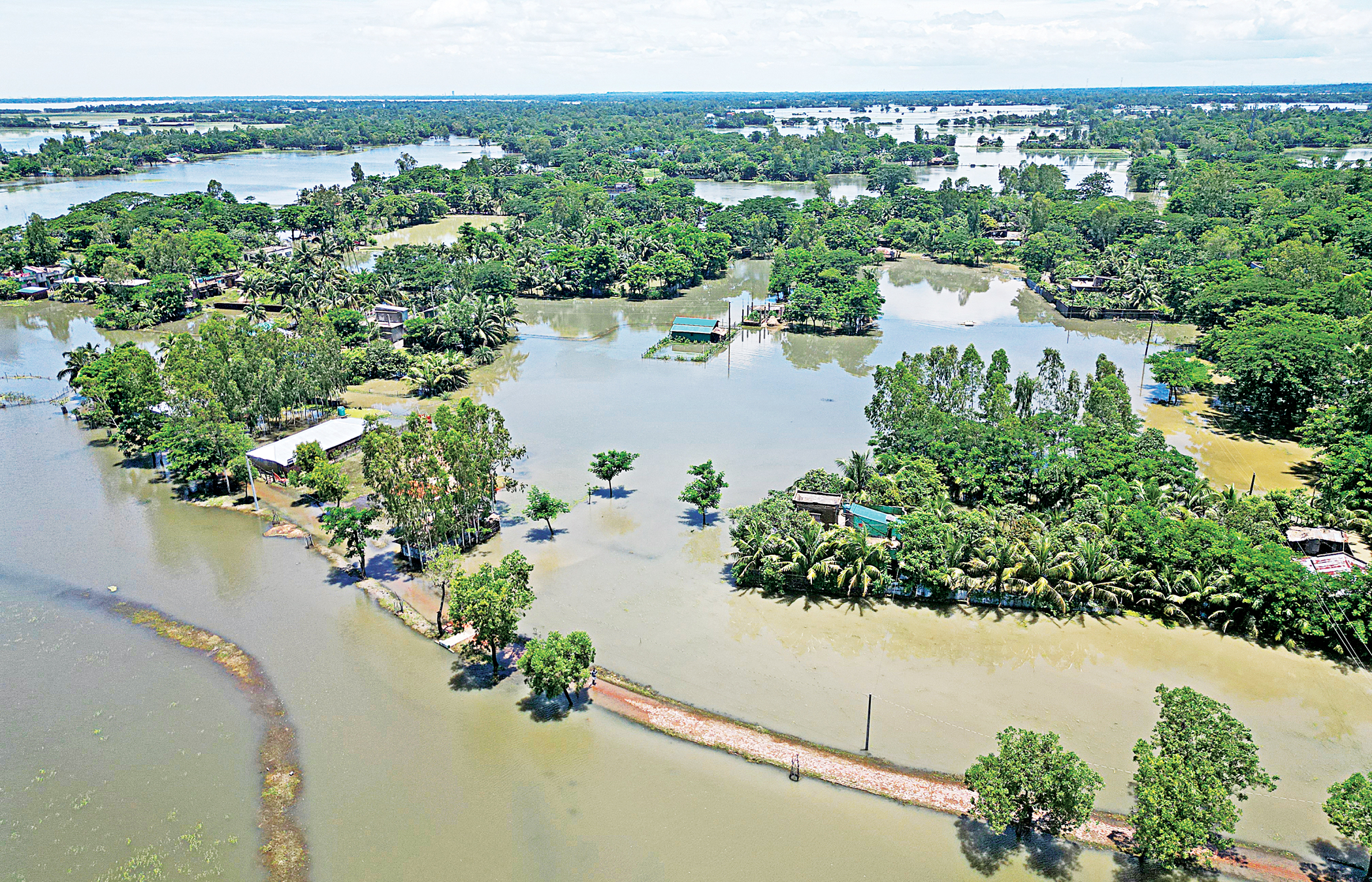 Floods in Ctg region: Water recedes, wounds surface