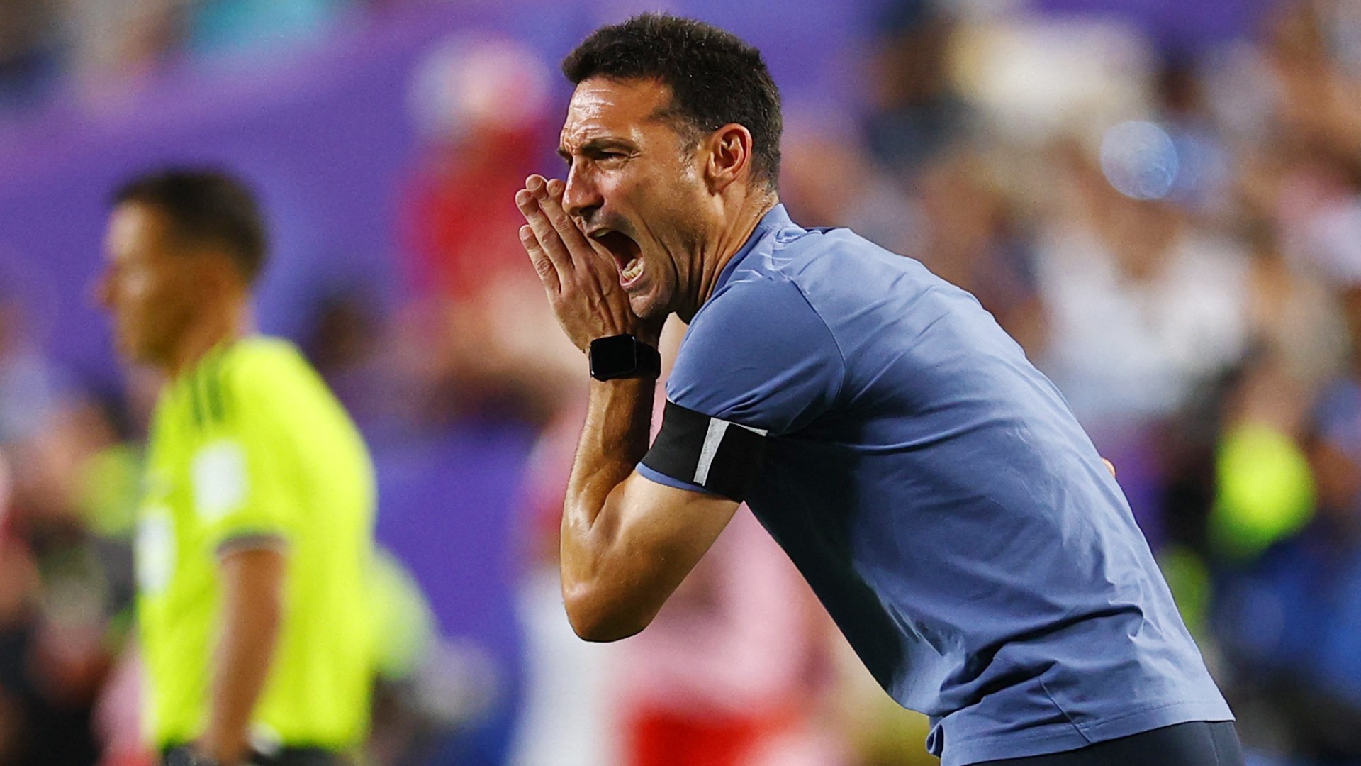 Suffering is in Argentina's DNA, says Scaloni 