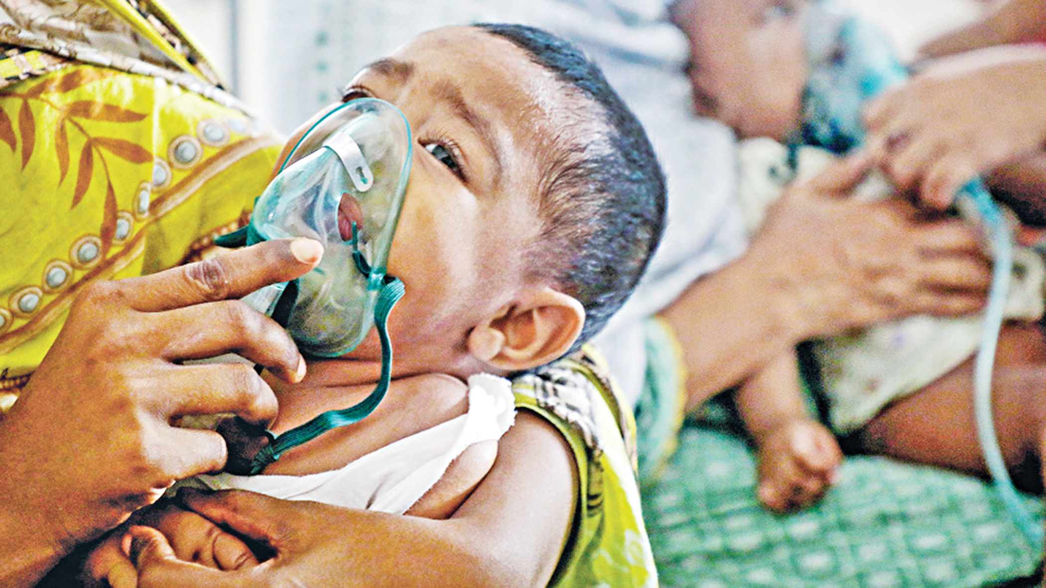 Hospitals toil with measles, dengue