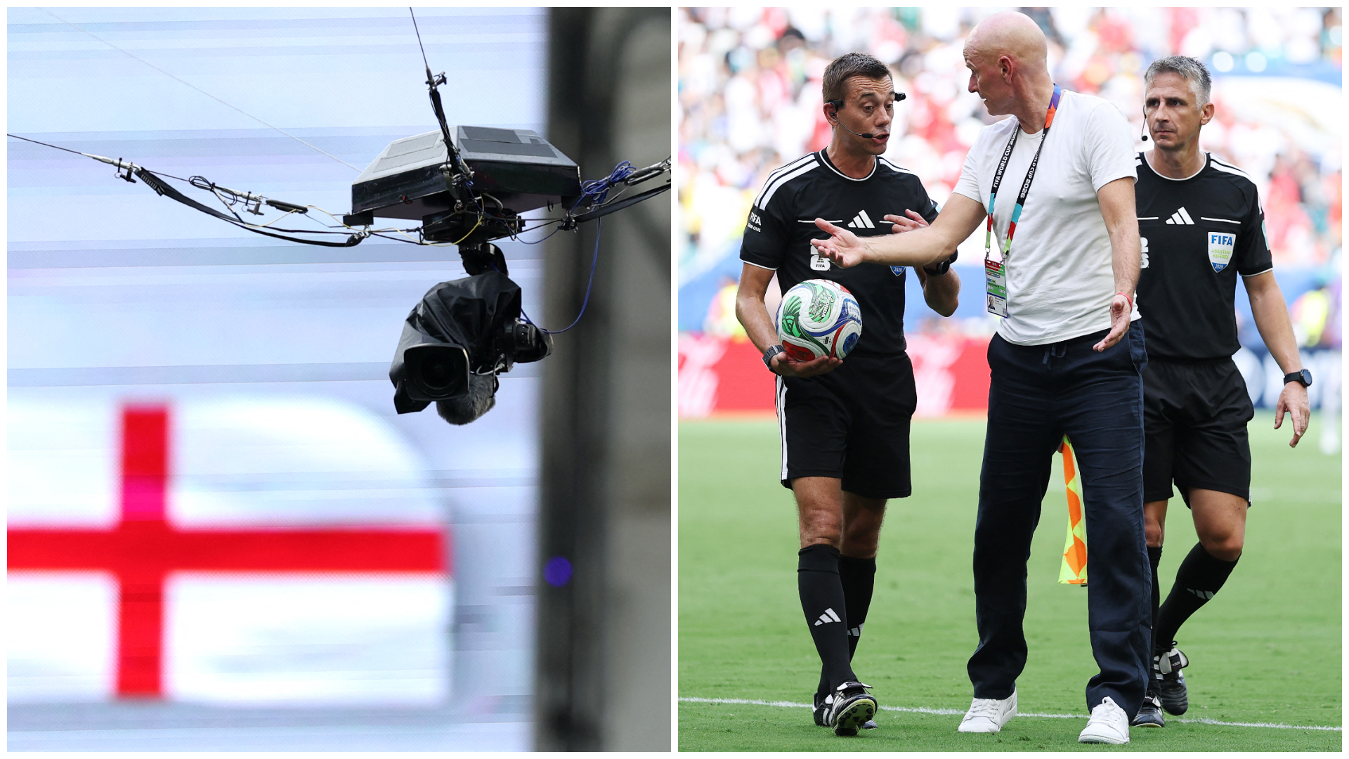 Law says dropped ball, FIFA says no wire touch