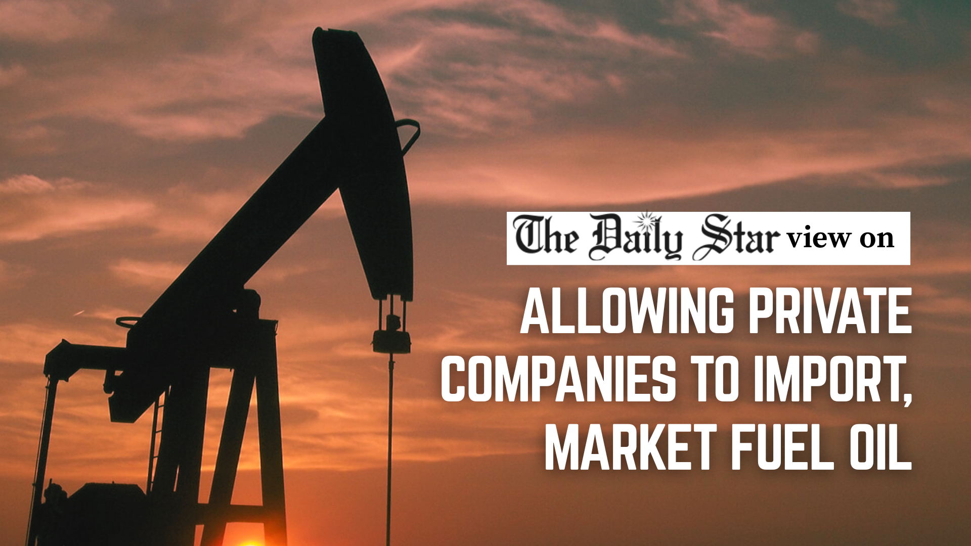 Don’t rush fuel import privatisation