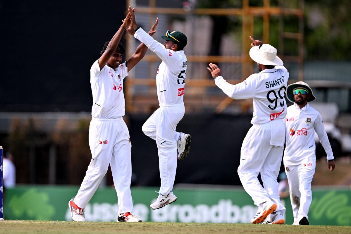 Hasan credits partnership bowling for historic six-for