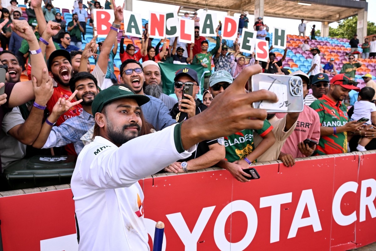Bangladesh clinch monumental Test victory over Australia in Darwin