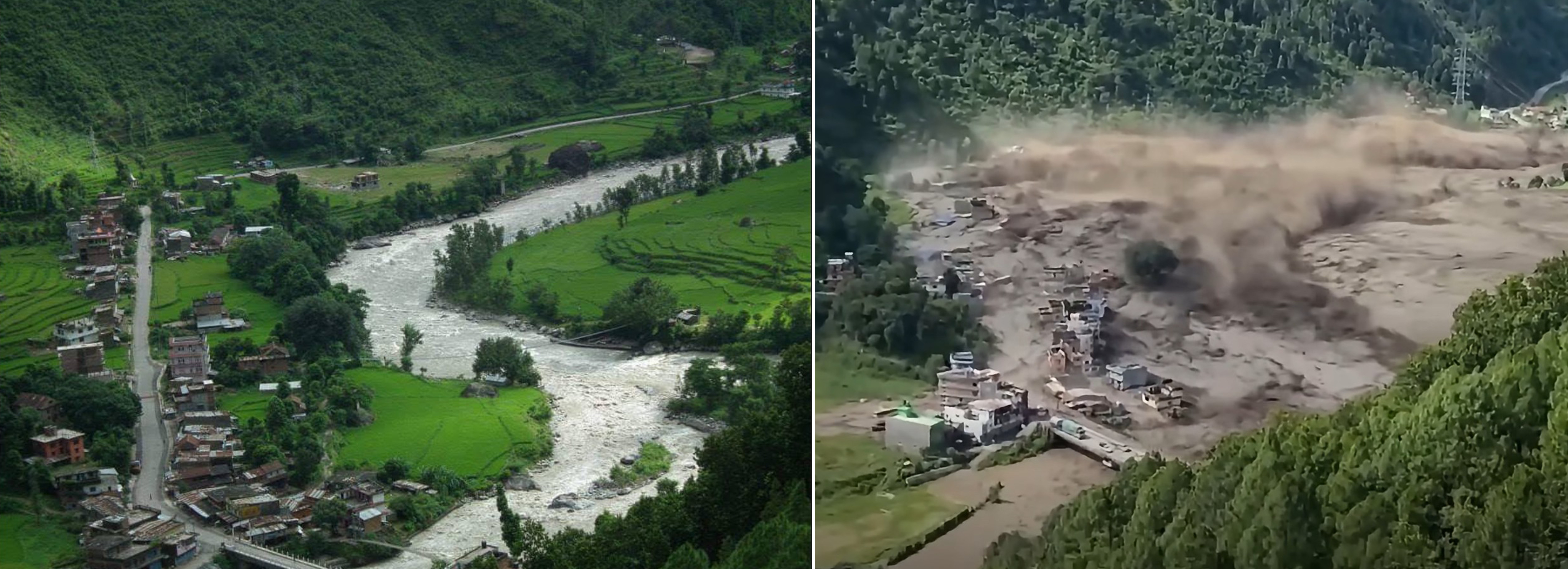 I watched my village disappear in an instant 