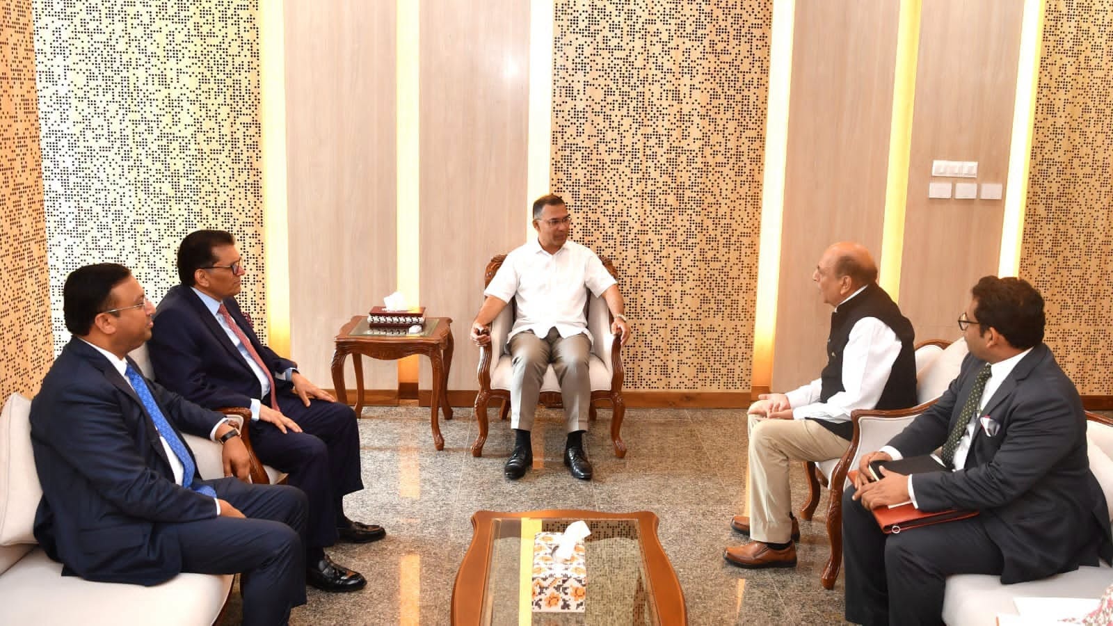 Indian High Commissioner Trivedi meets PM Tarique