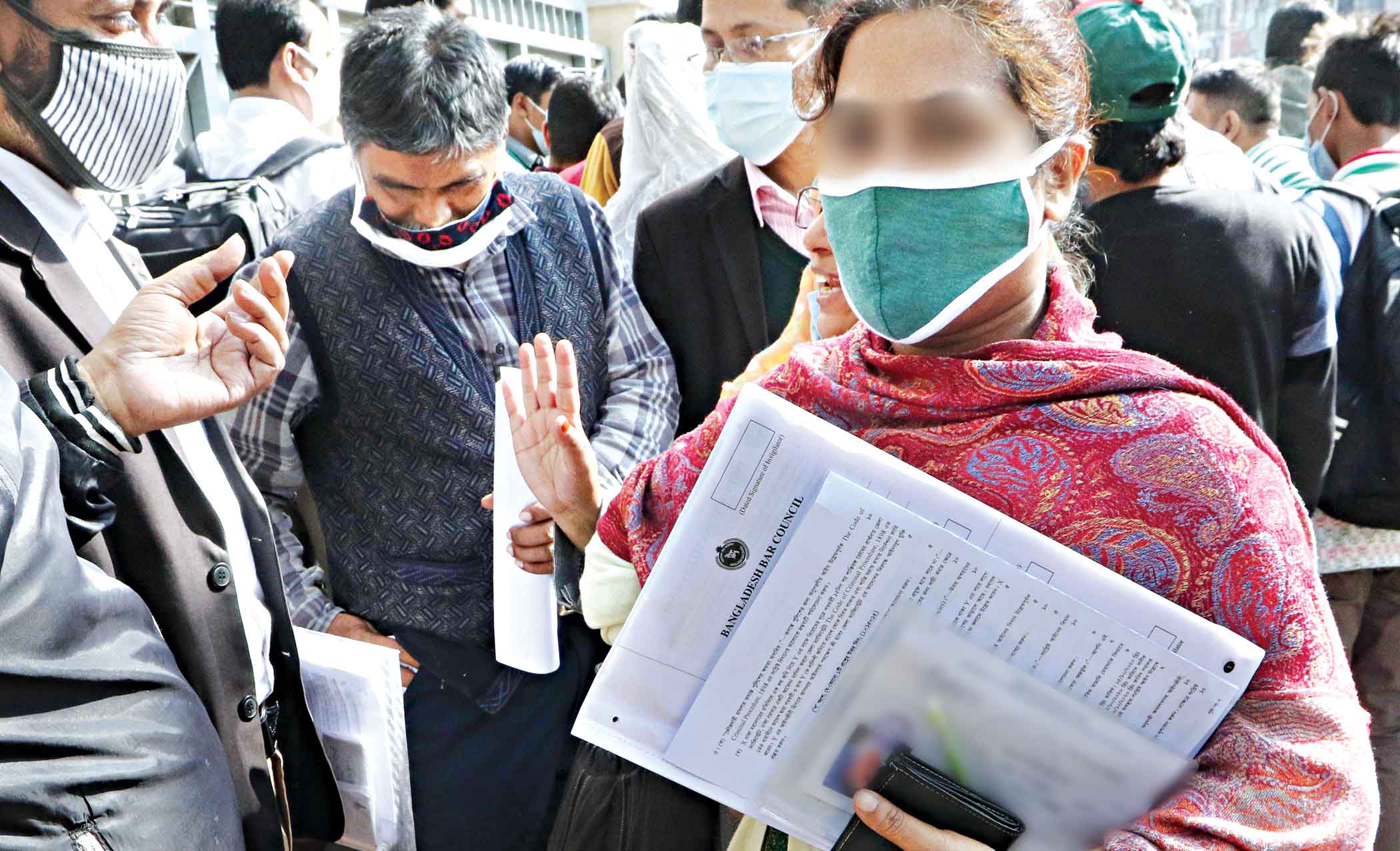 Chaos at bar council exams