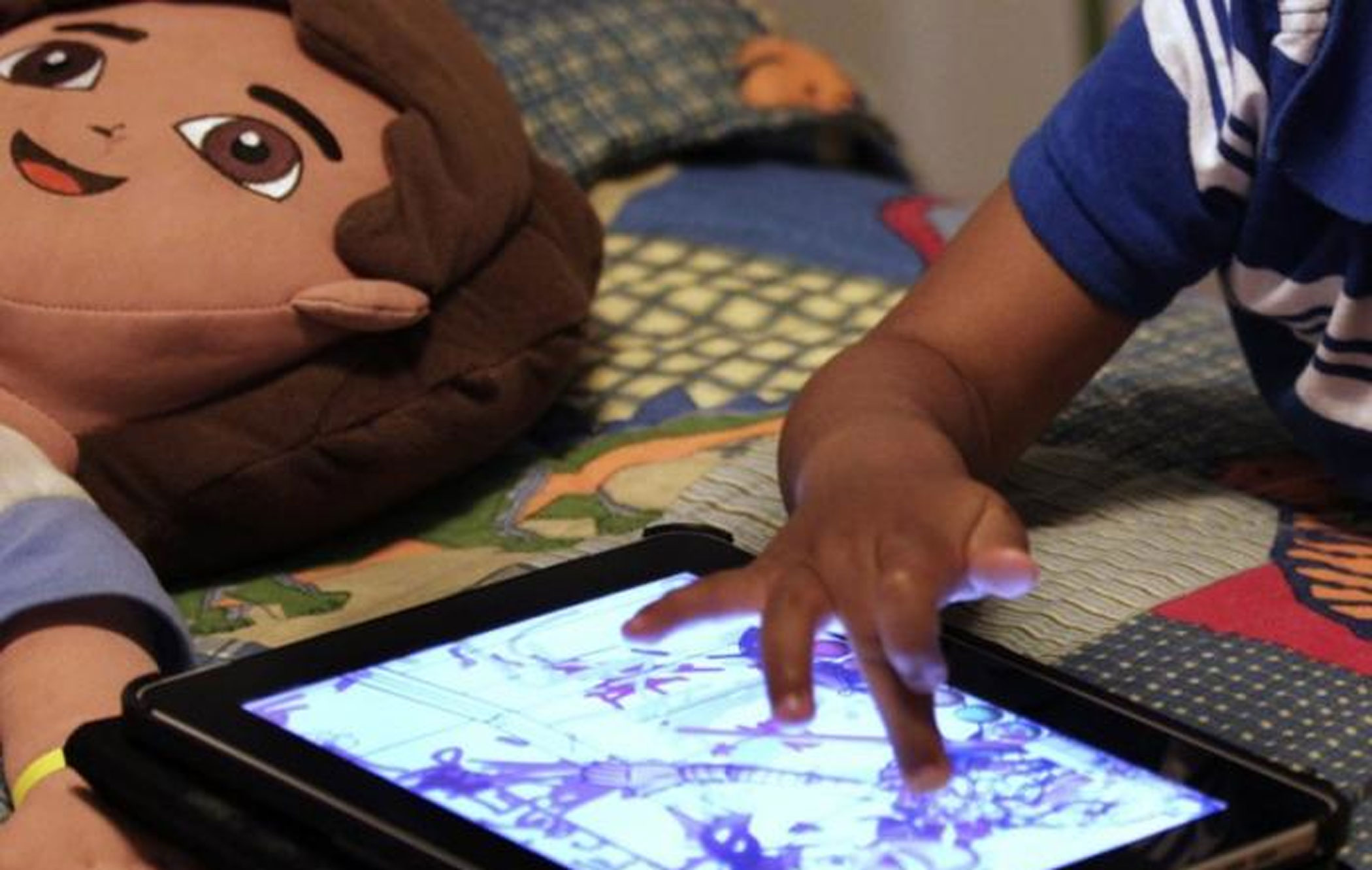 Children need less screen time and more active play