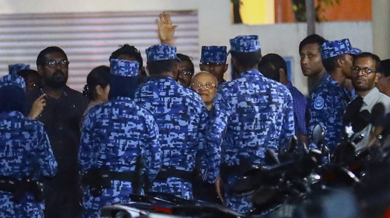 Former leader, 2 Supreme Court judges arrested in Maldives