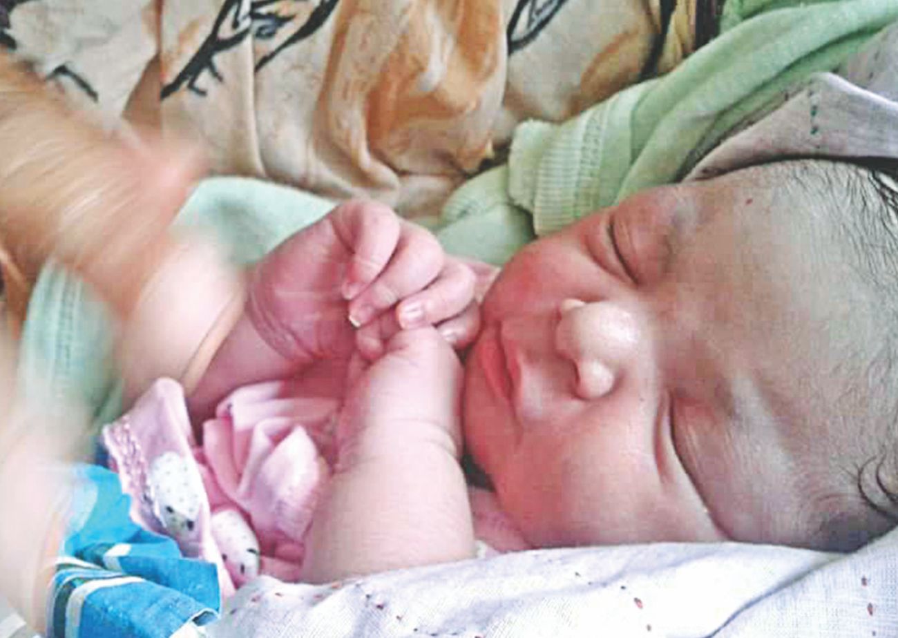Abandoned newborn finds a lifeline