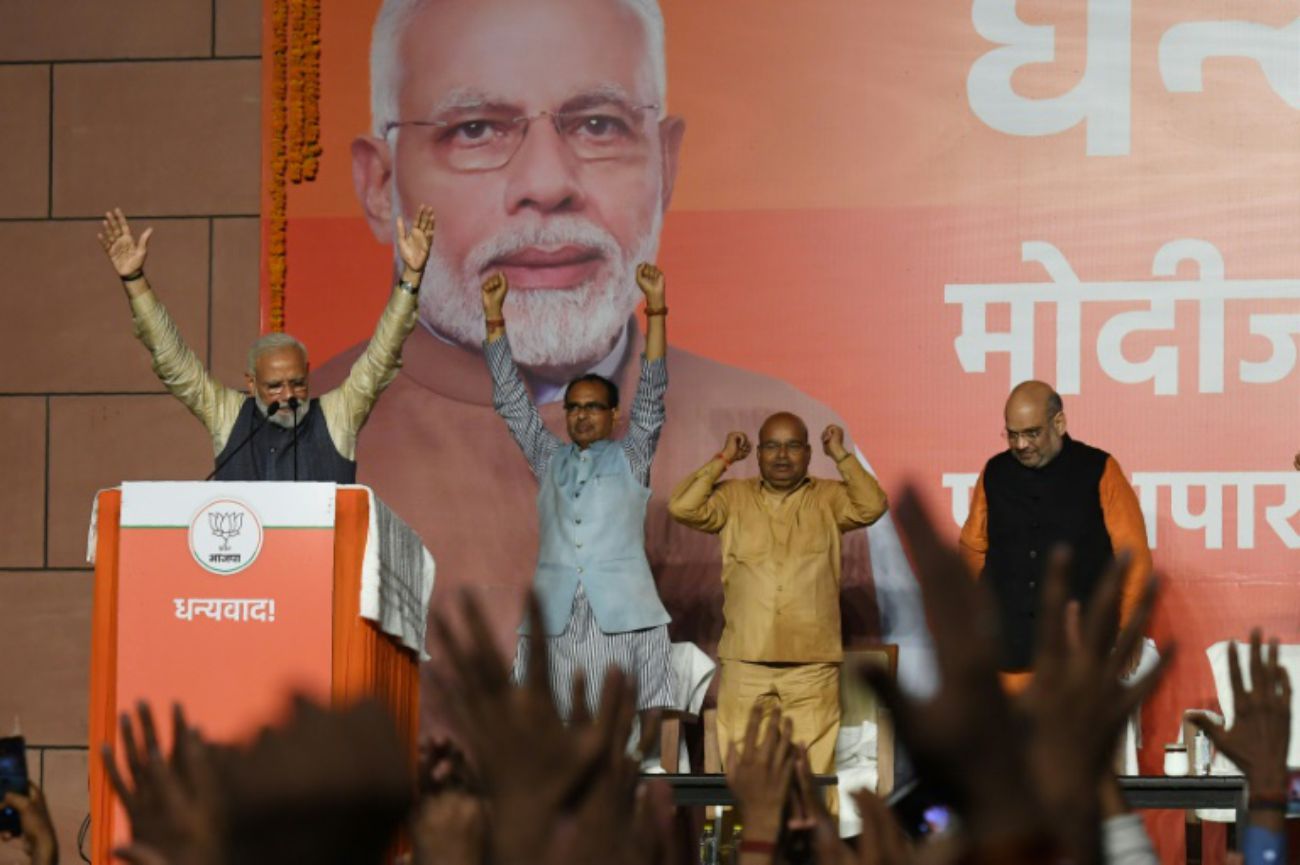 BJP’s election victory: Of Modi, by Modi and for Modi
