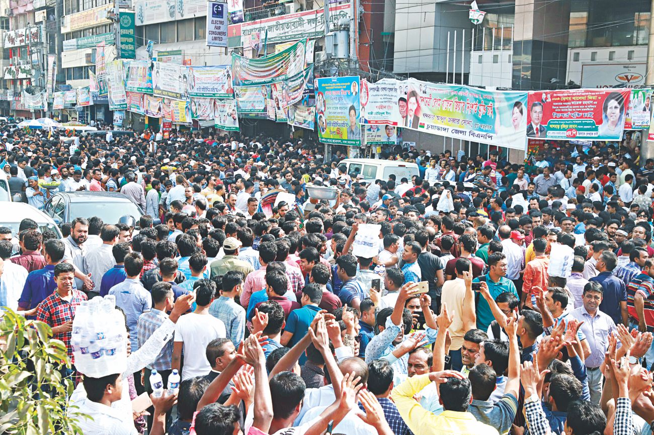 Khaleda looks to contest from jail