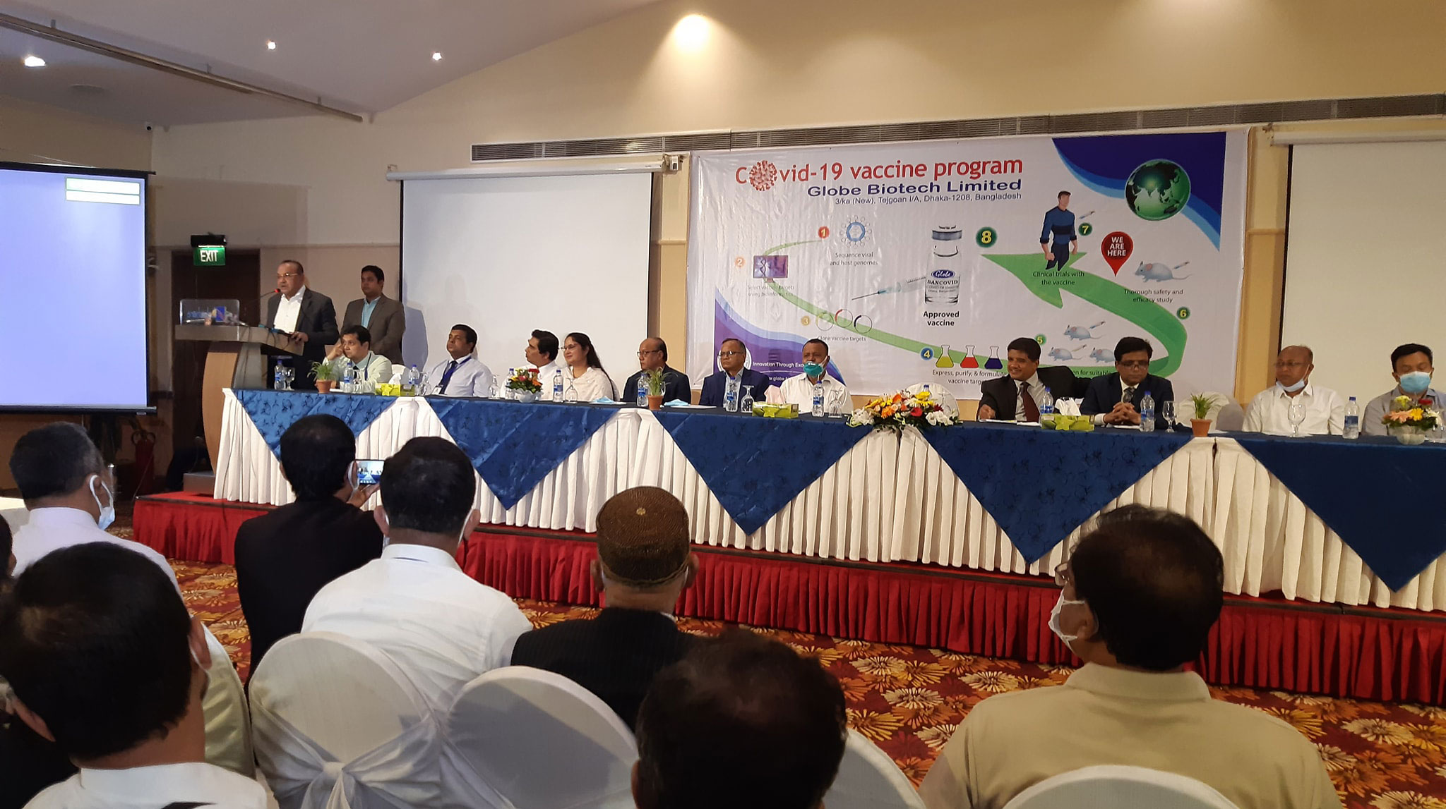 Coronavirus vaccine (BANCOVID) shows high efficacy in pre-clinical trial on mice: Globe Biotech