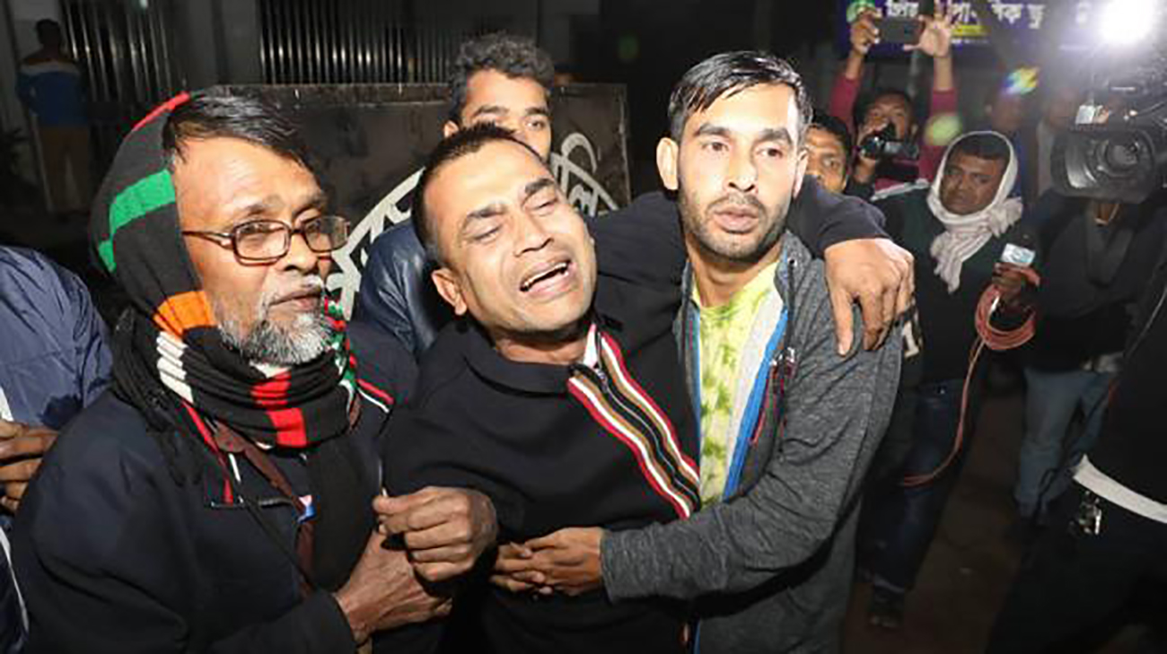 Jaha Alam released from jail