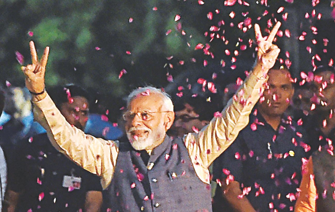 Modi wins big again