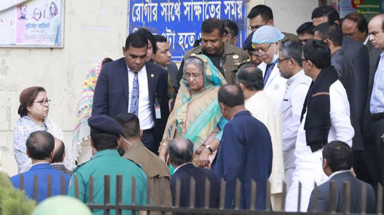 President, PM visit Quader