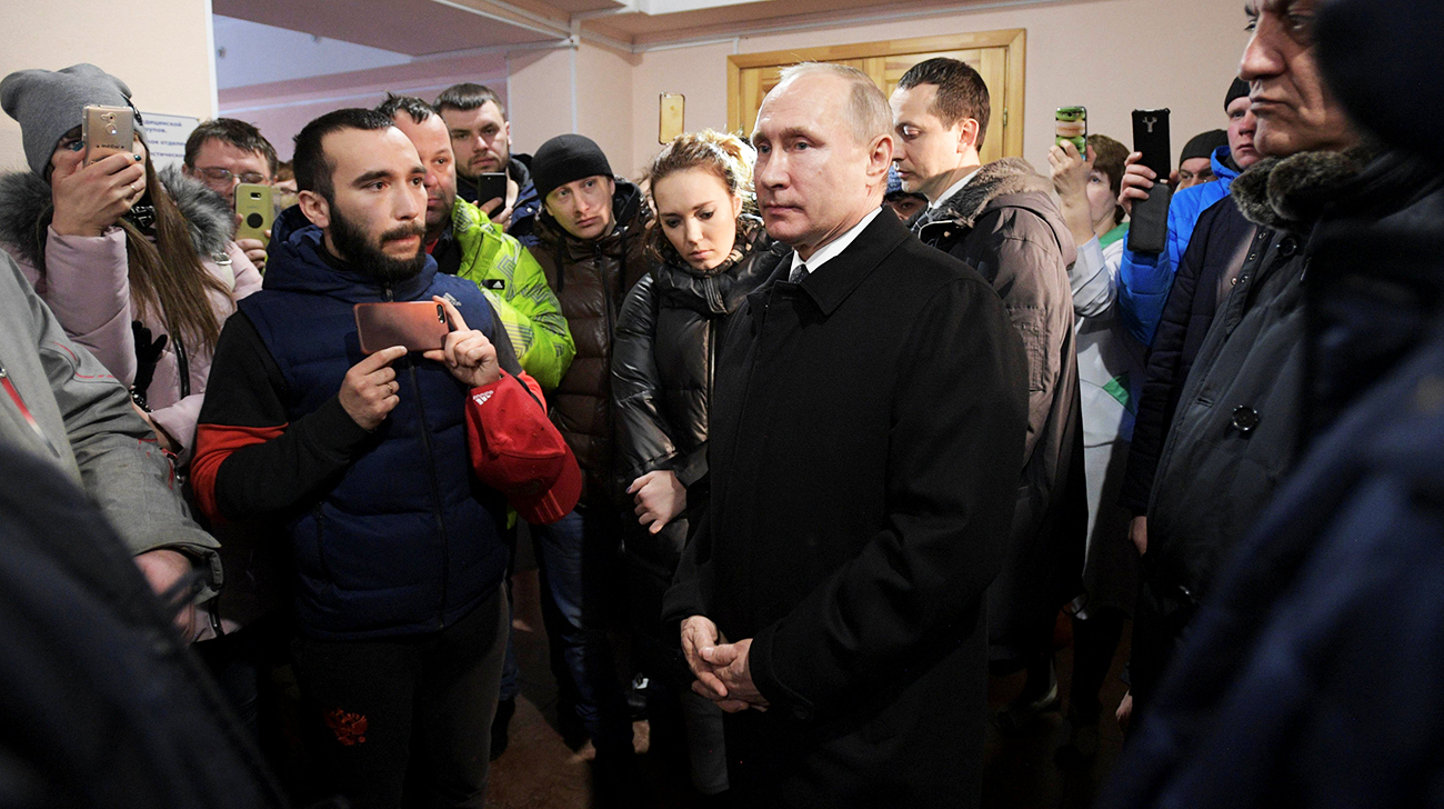 Putin: Mall fire was criminal negligence