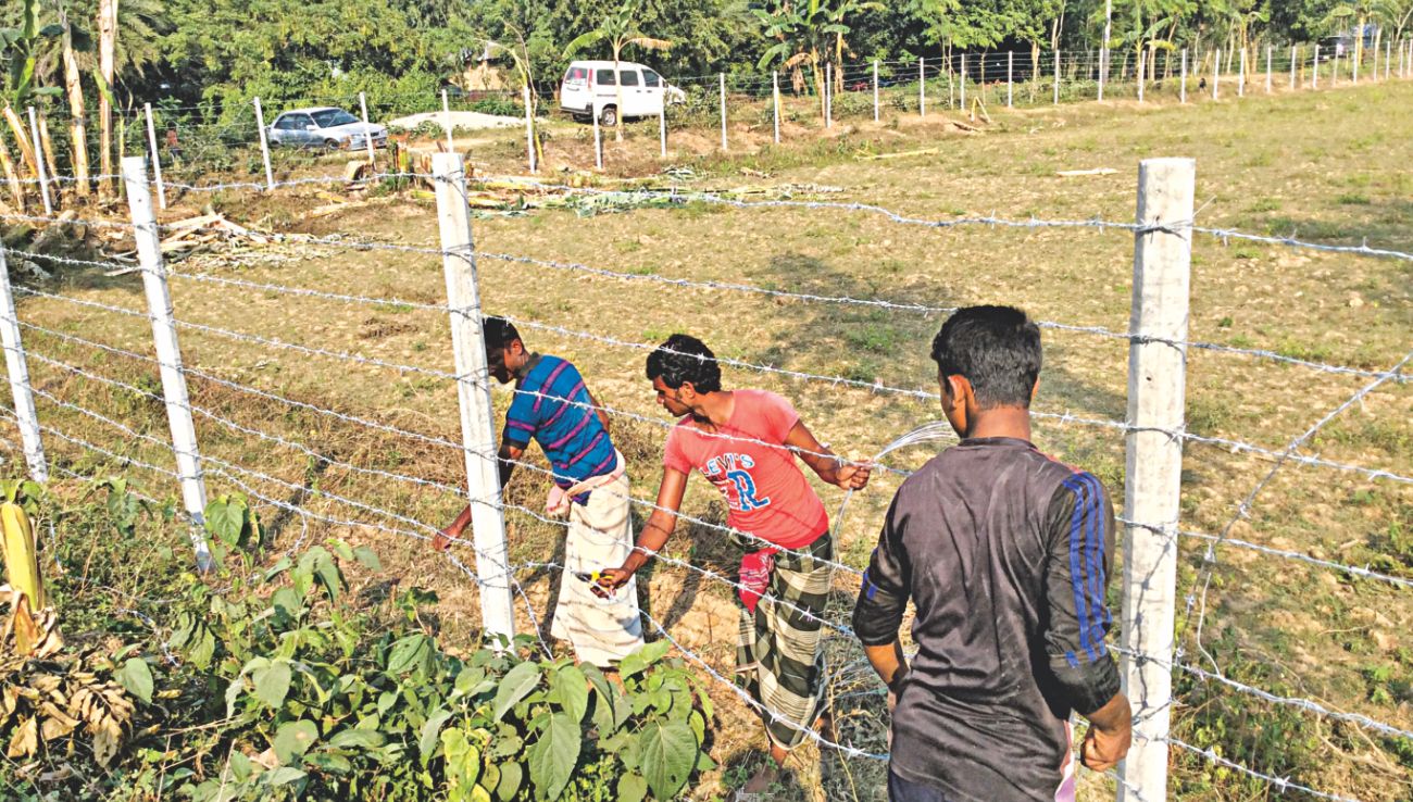 Not words, they want their land back