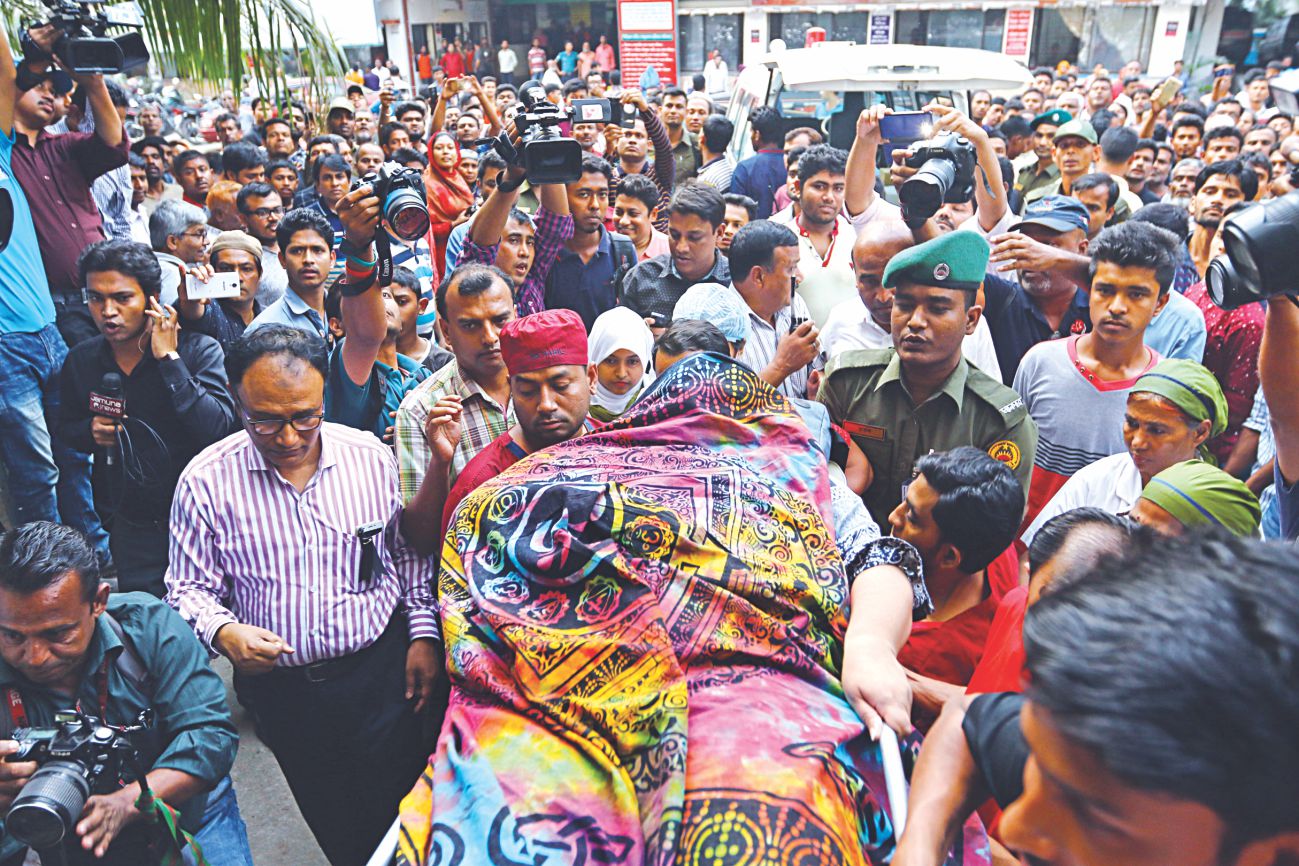 Back home with scars, trauma