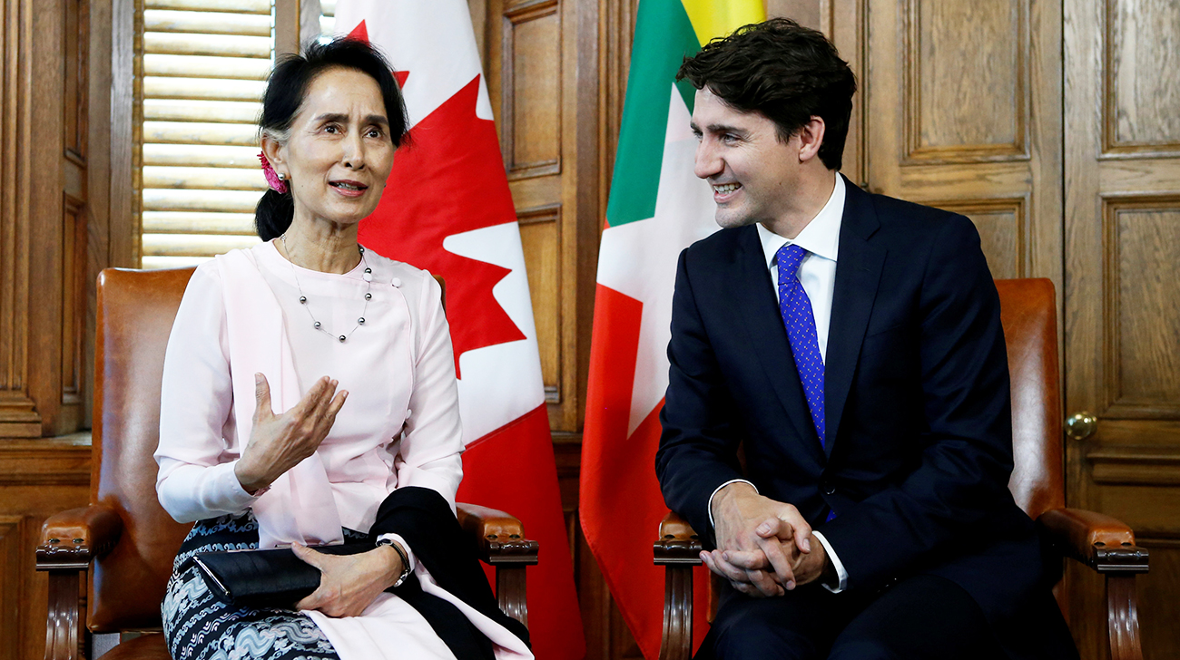 Canada revokes Myanmar leader’s honorary citizenship