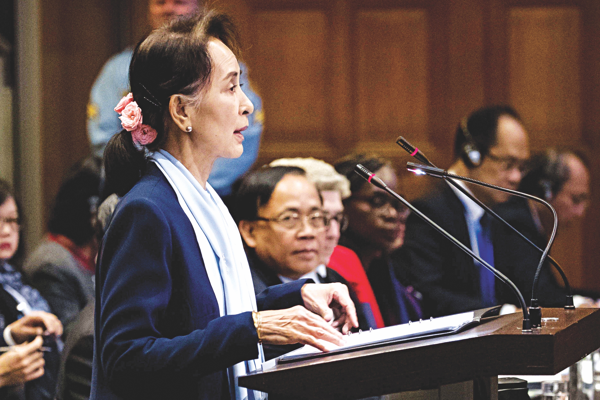 Defiant Suu Kyi in denial