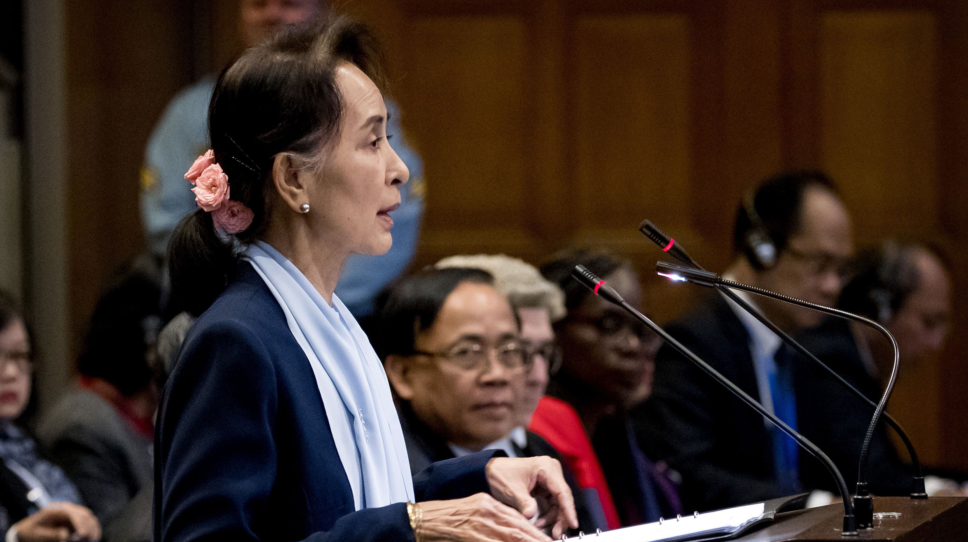 Suu Kyi rules out ongoing genocide in Myanmar’s Rakhine