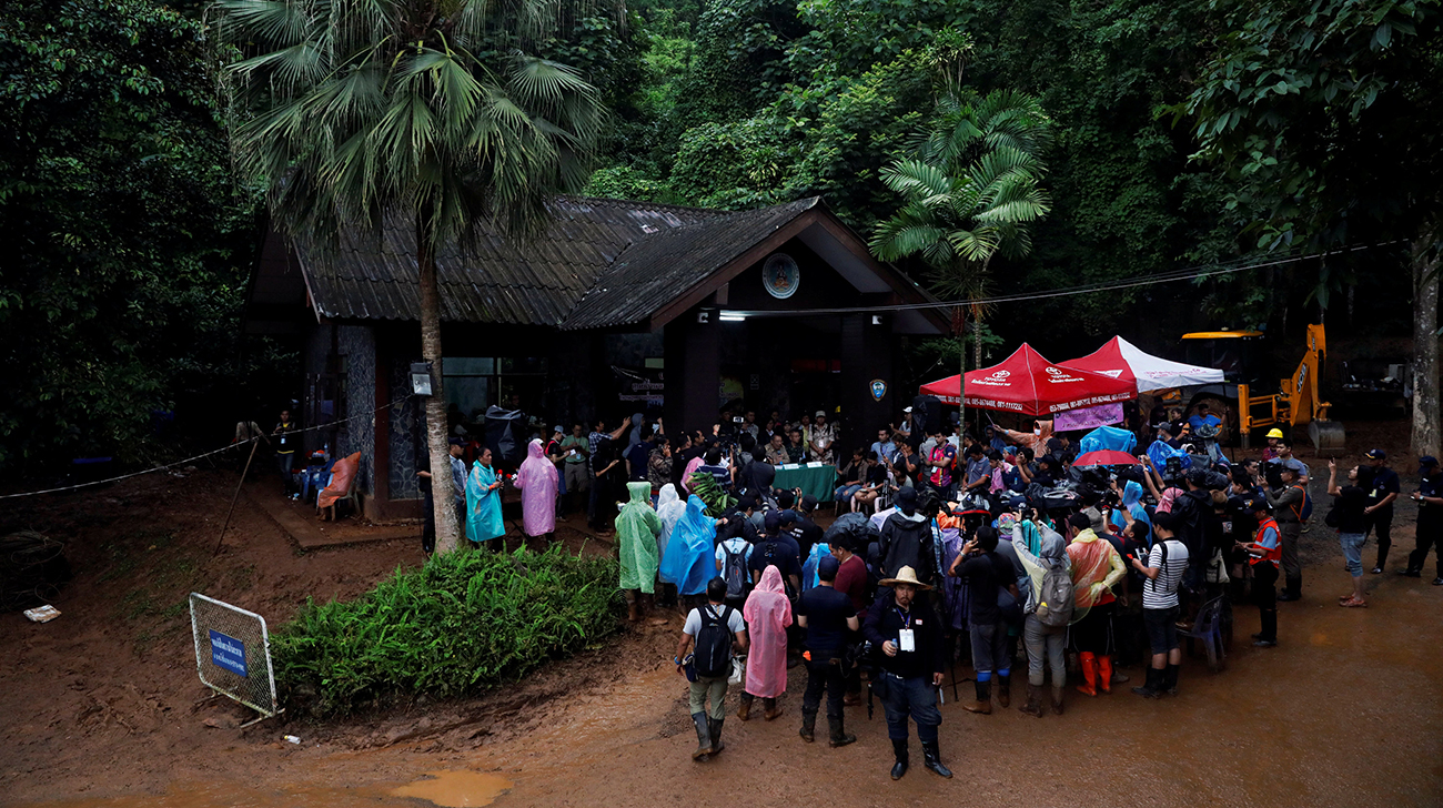 Thailand cave saga exposes the challenge of fake news