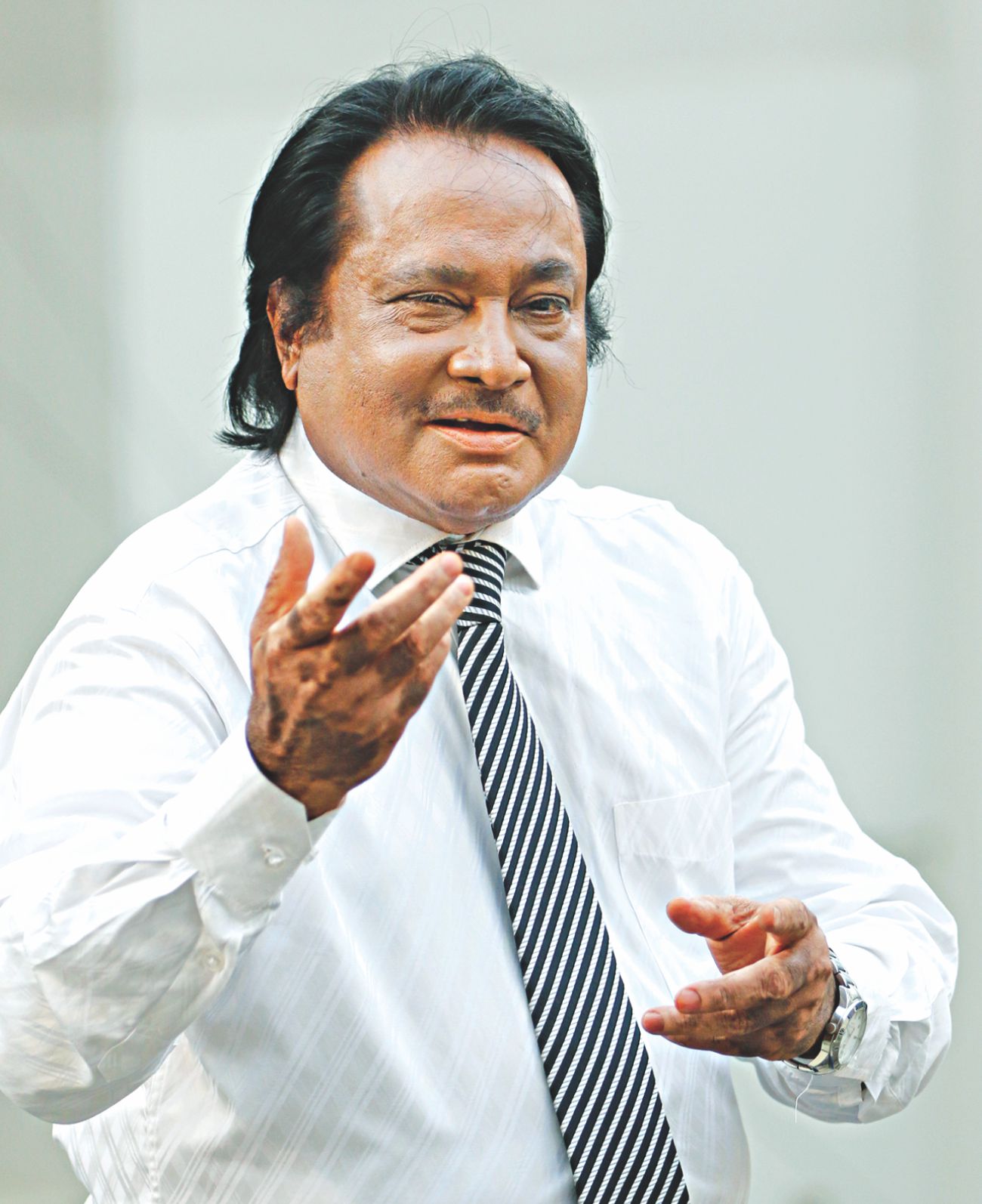 Talking nostalgic days with Ujjal 