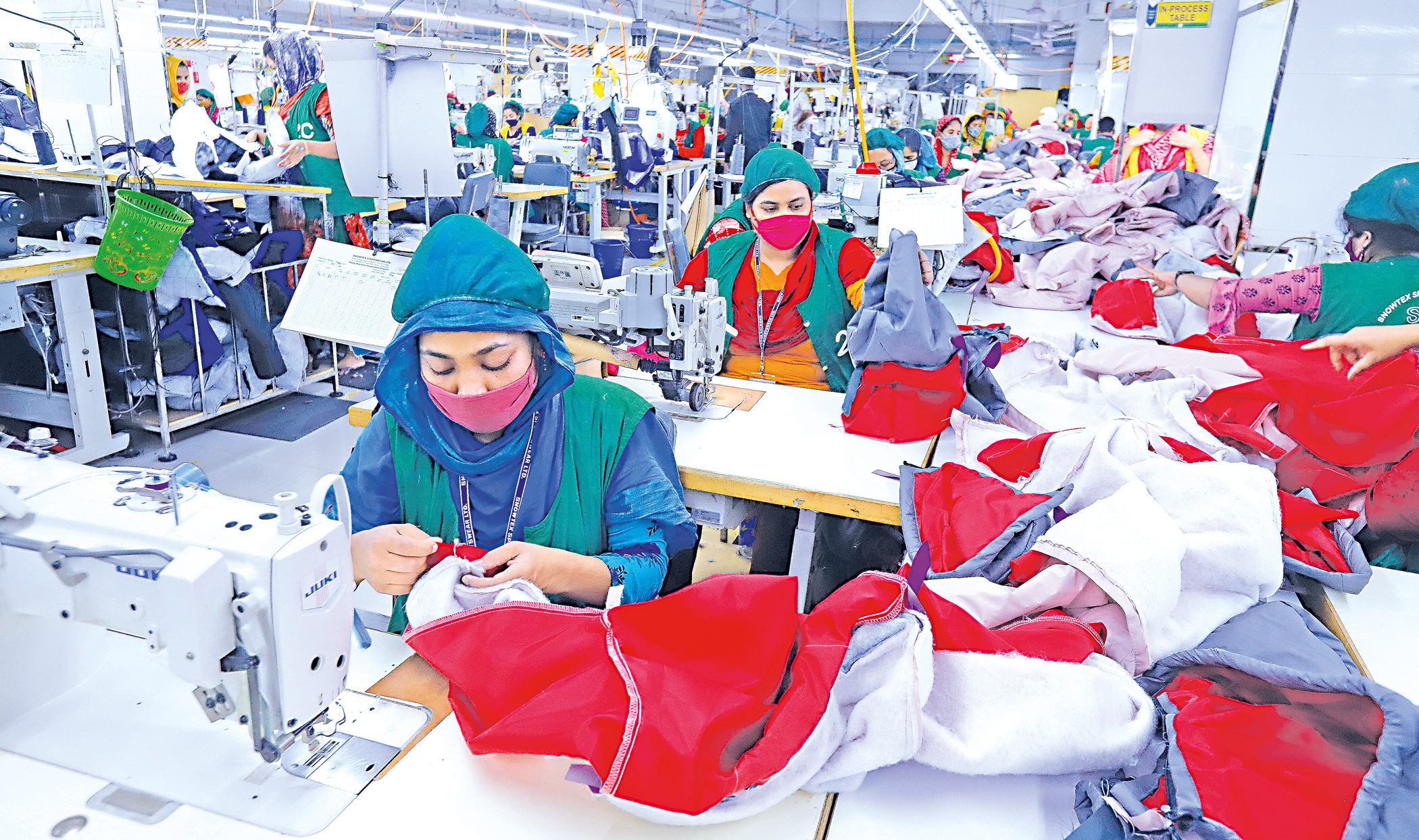 Garment factory owners revise minimum wage upwards to Tk 12,500