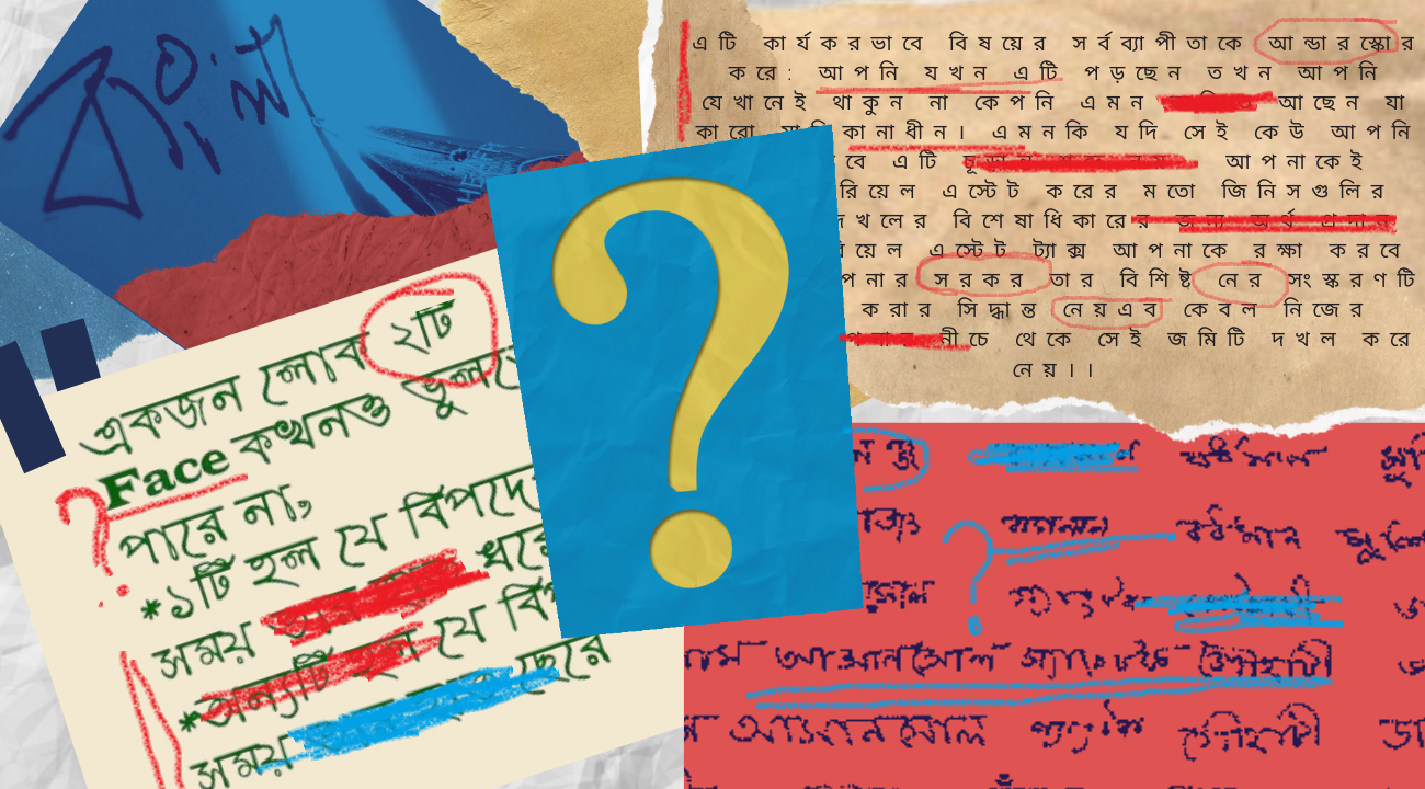The fault in our books: Why are Bangla books poorly edited?