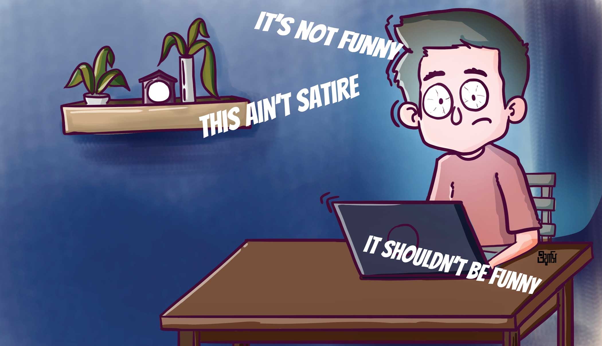 Is this ‘satire’?