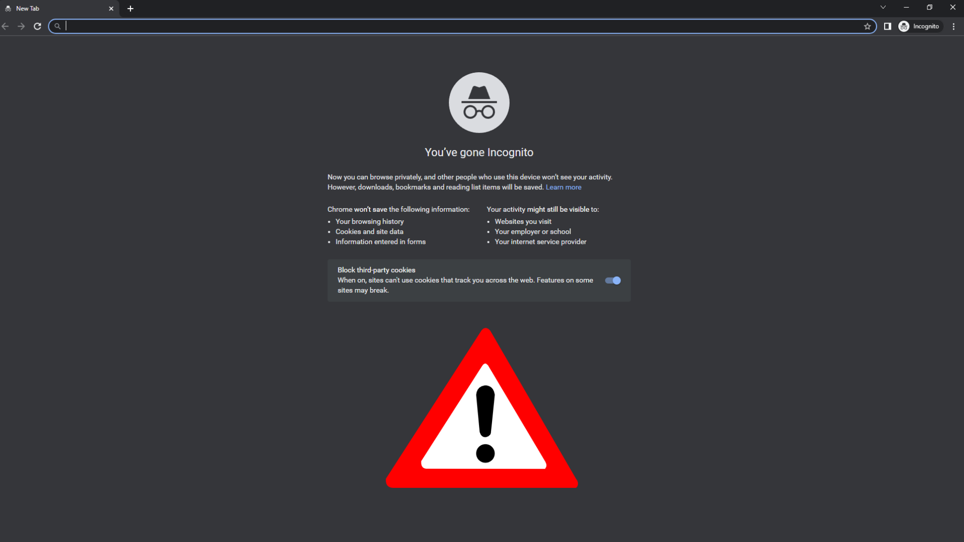 Think twice before using Google’s 'incognito' mode