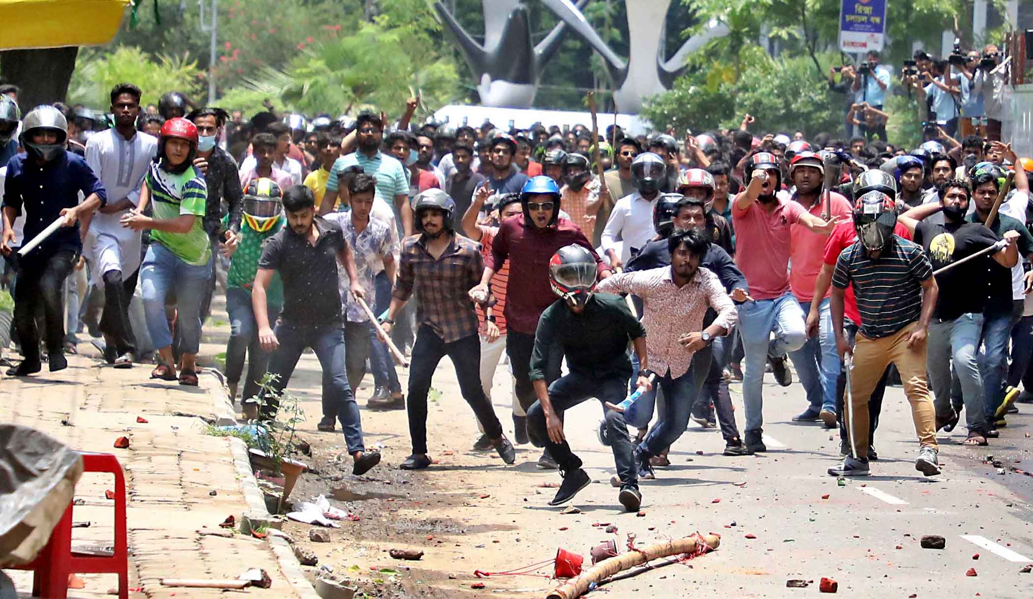 Democracy crushed under BCL’s boots?