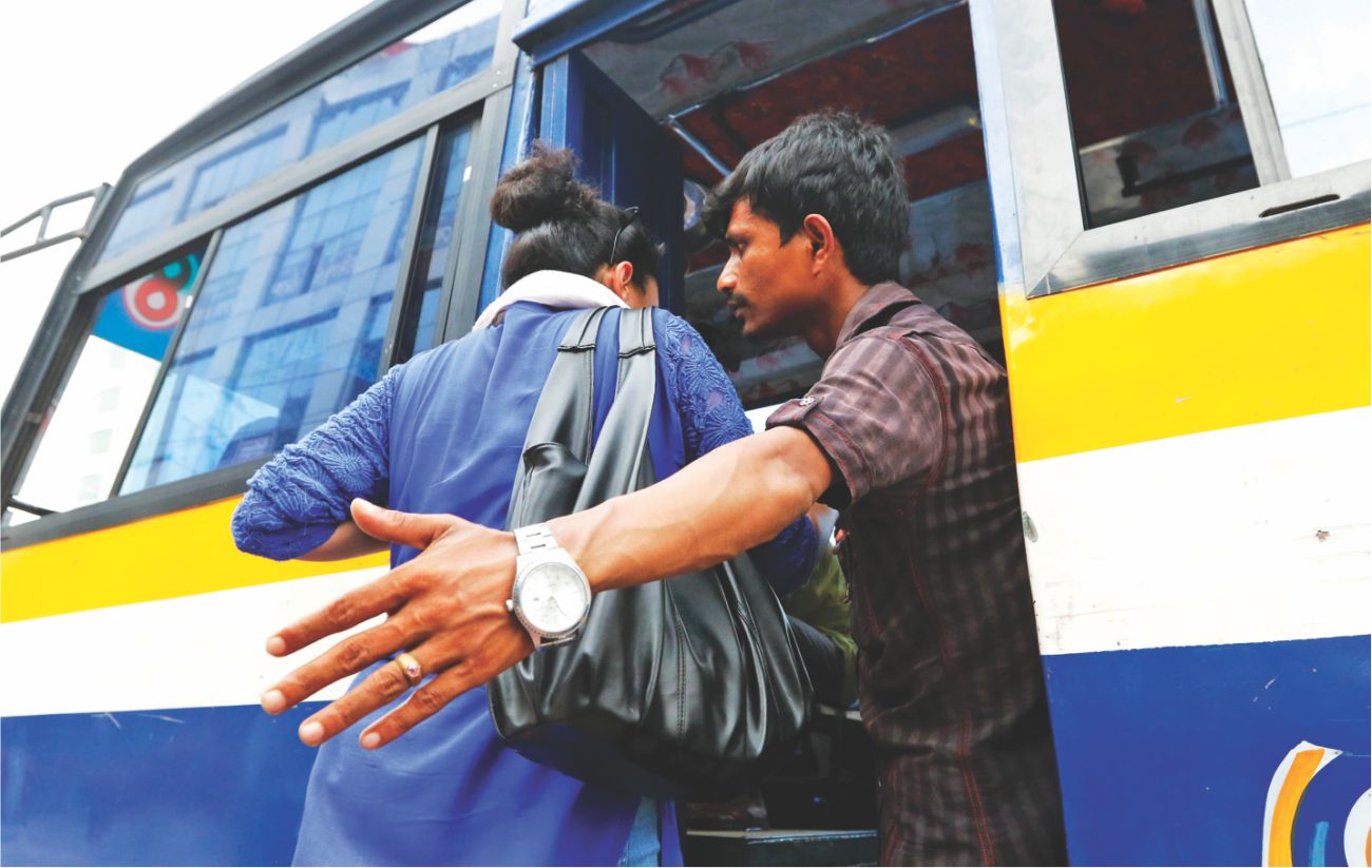 Survey on public transport safety: 87pc women say they’re harassed