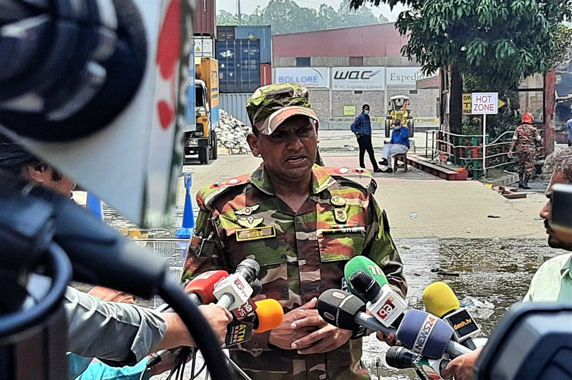 60 hours later, Ctg depot fire finally under control, says army