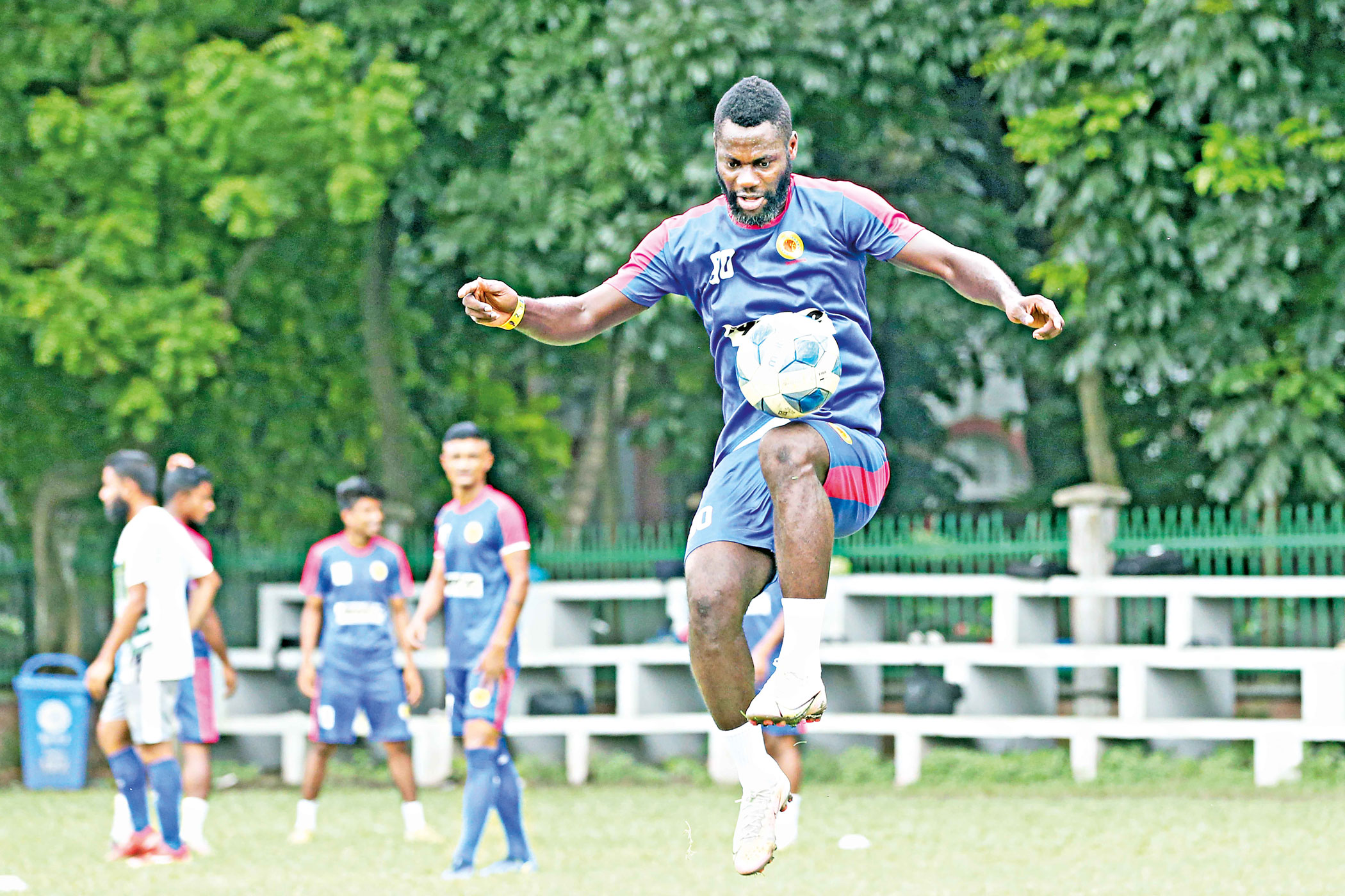 ‘I just thank God when I get a goal’