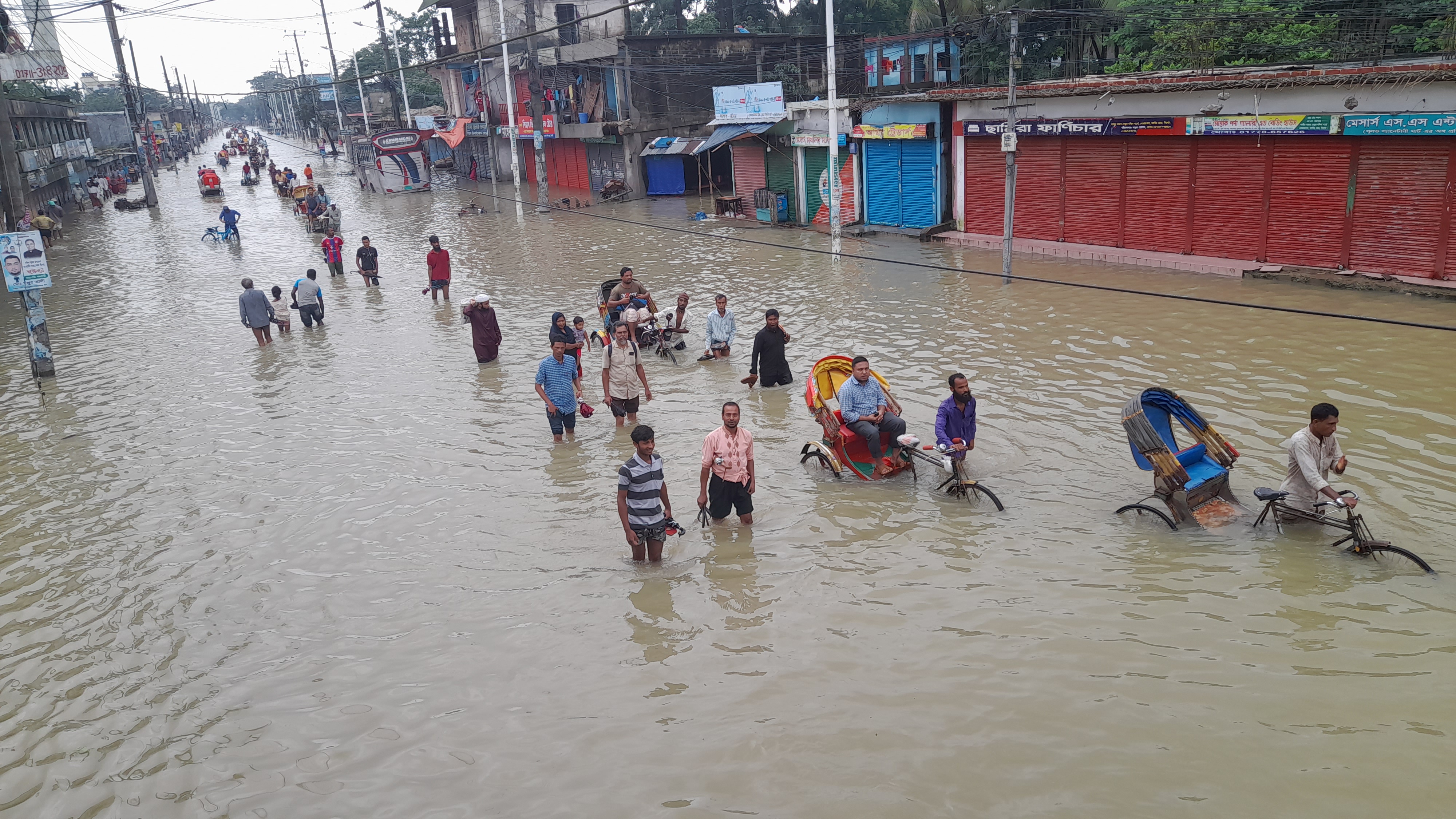 Sylhet, Sunamganj flood: Water level dropping in some areas due to less rainfall