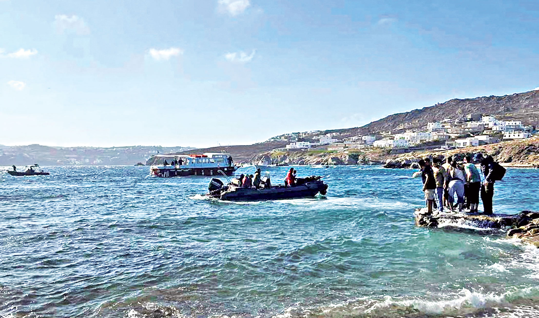 108 migrants rescued off Greece, 4 missing